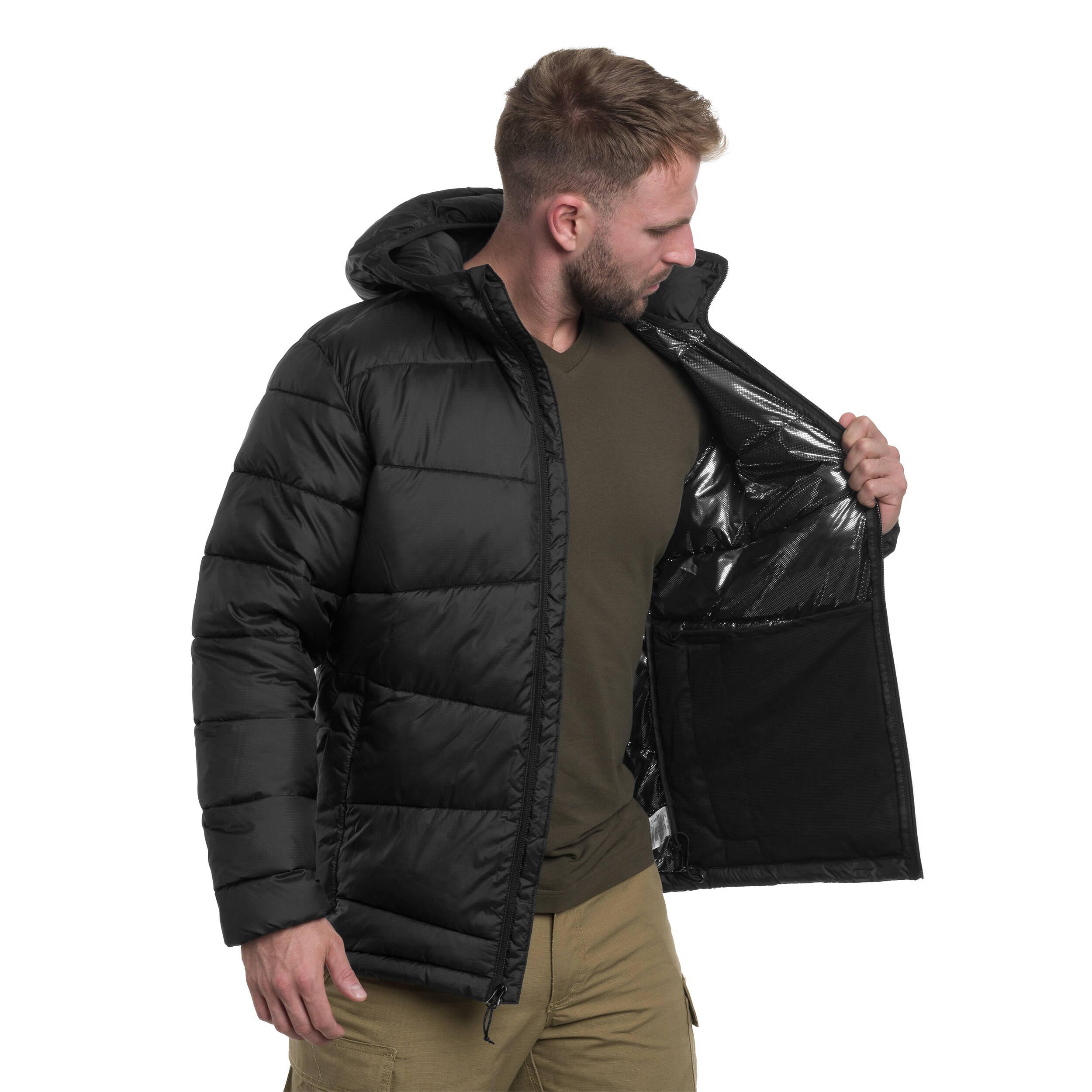 Columbia Fivemile Butte II Hooded kabát - Black