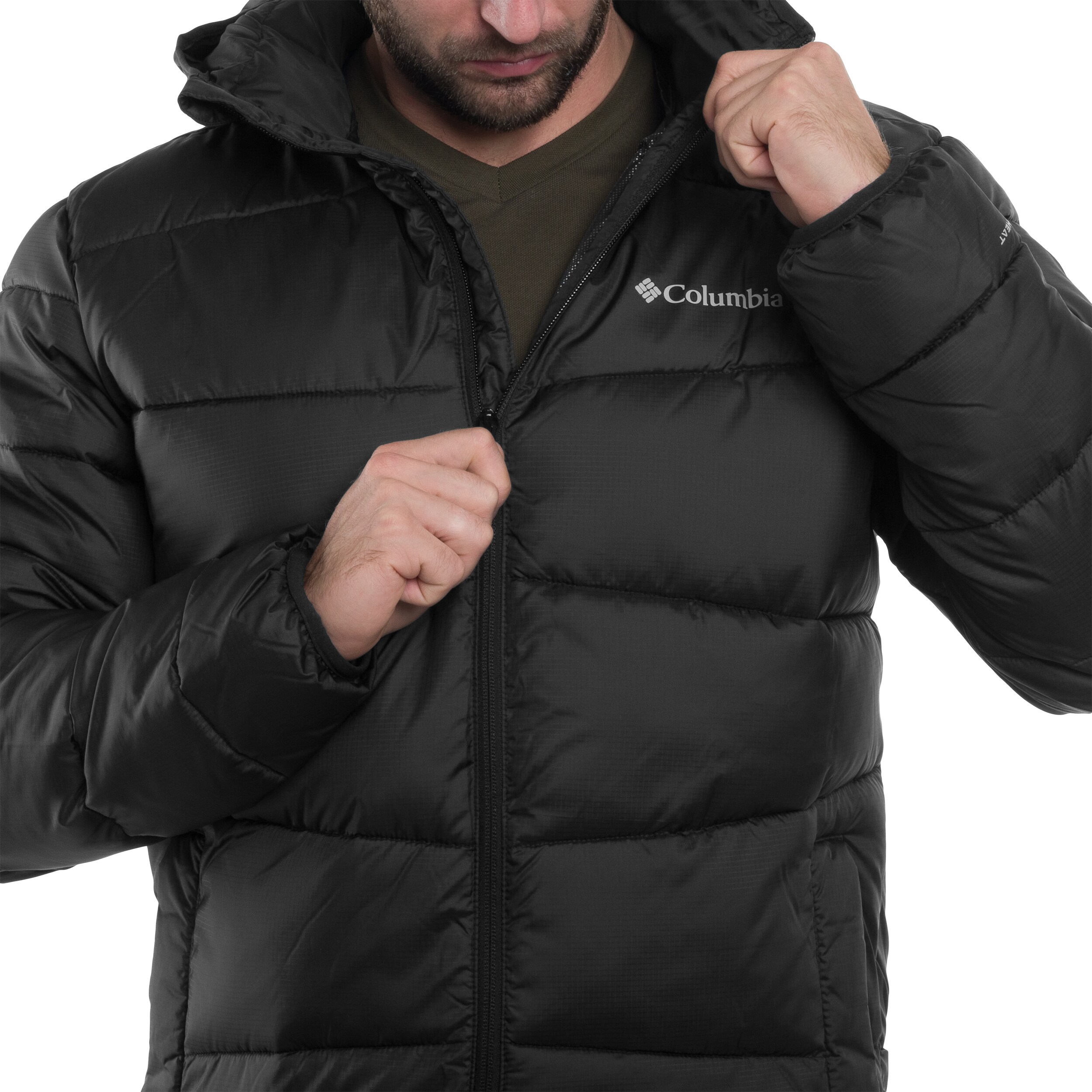 Columbia Fivemile Butte II Hooded kabát - Black