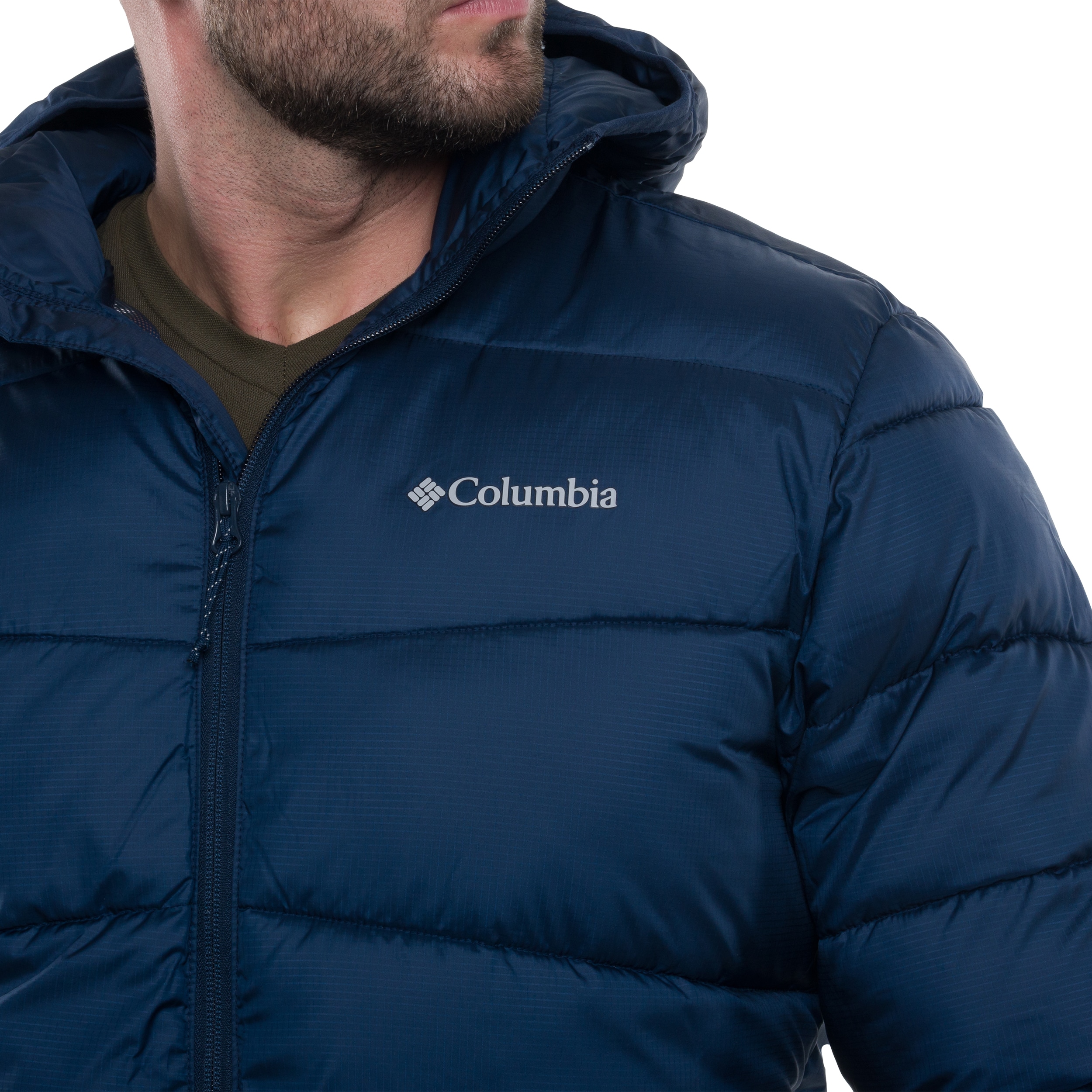 Columbia Fivemile Butte II Hooded kabát - Collegiate Navy