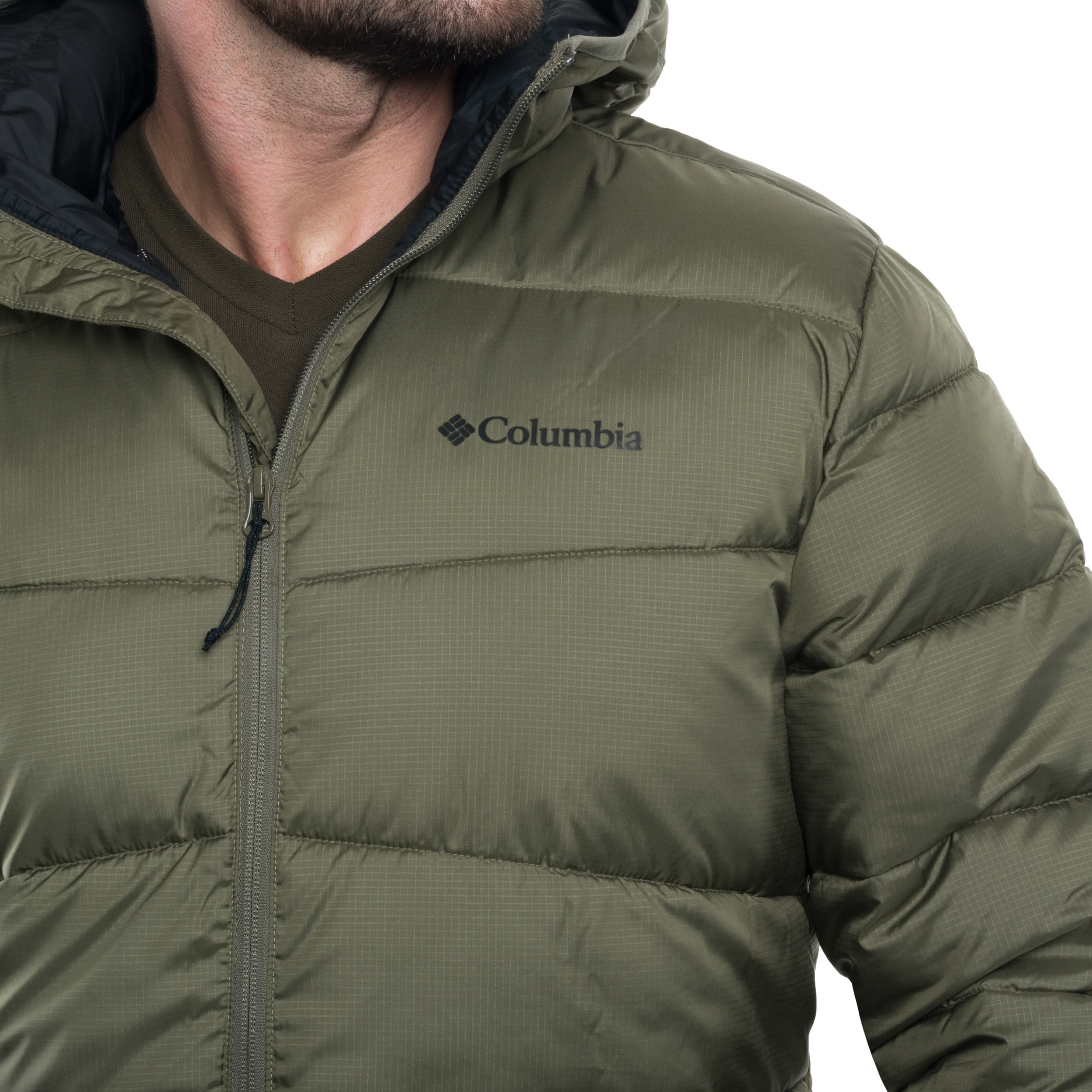 Columbia Fivemile Butte II Hooded dzseki - Stone Green