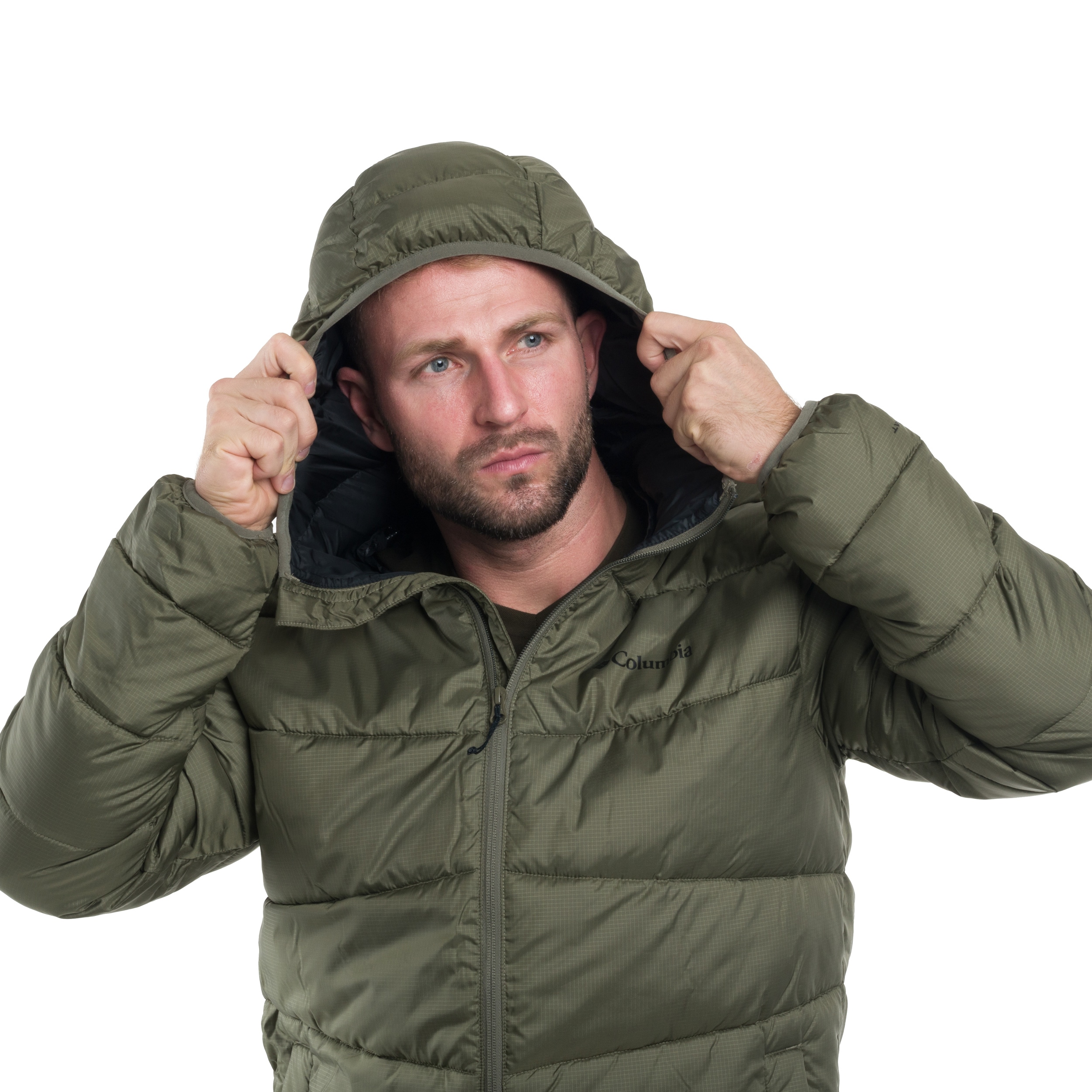 Columbia Fivemile Butte II Hooded dzseki - Stone Green