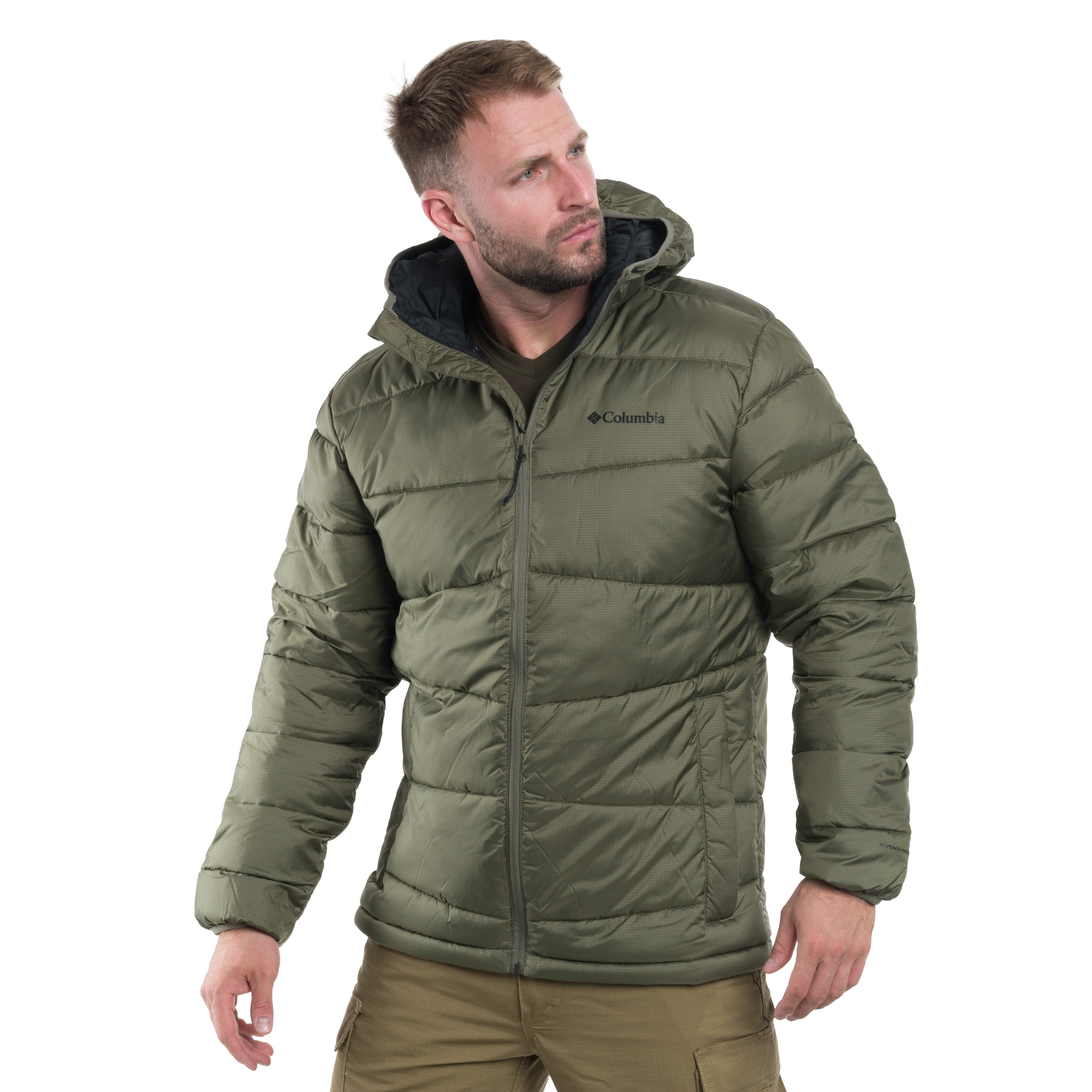 Columbia Fivemile Butte II Hooded dzseki - Stone Green