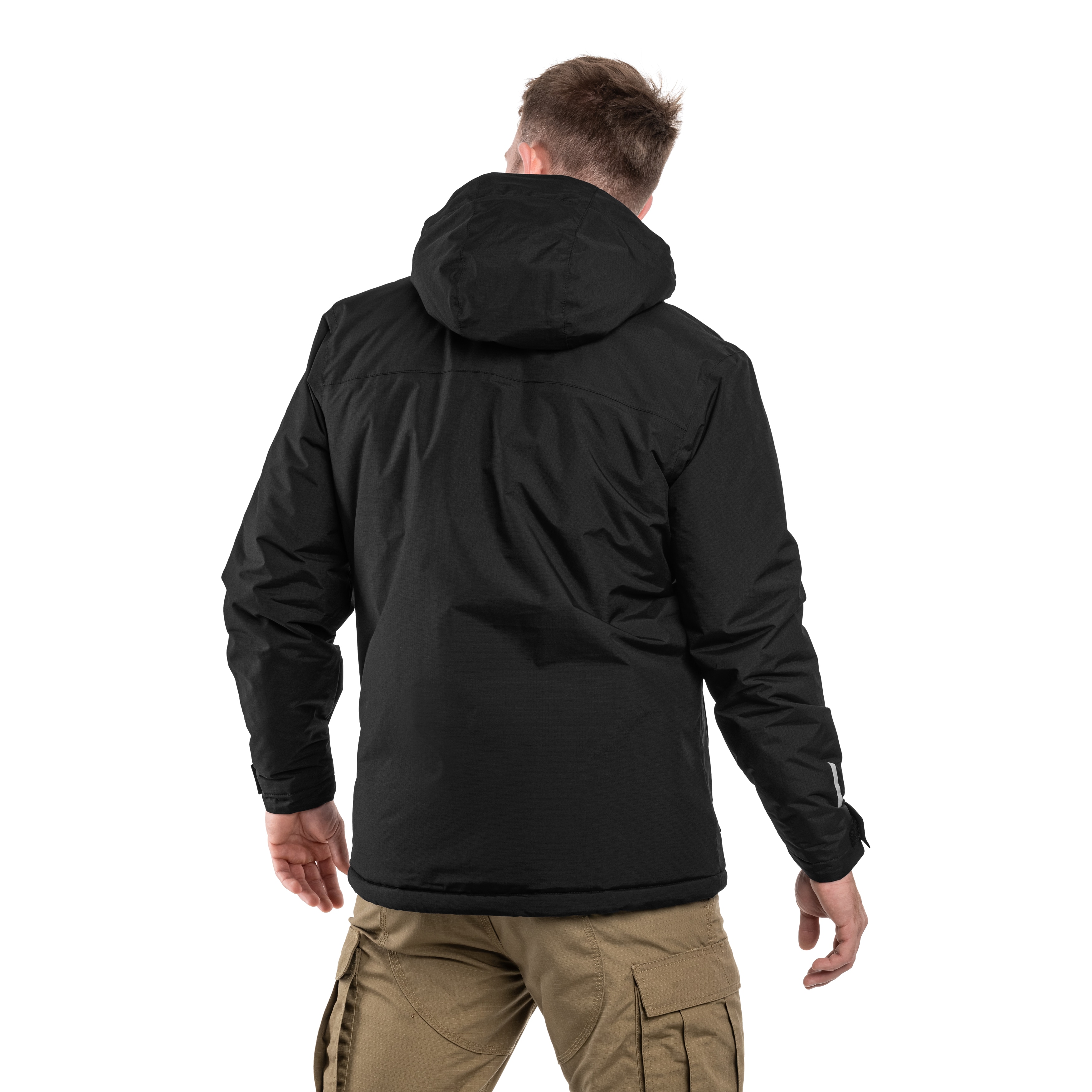 Columbia Landroamer Sherpa Lined Waterproof Hooded kabát - Black