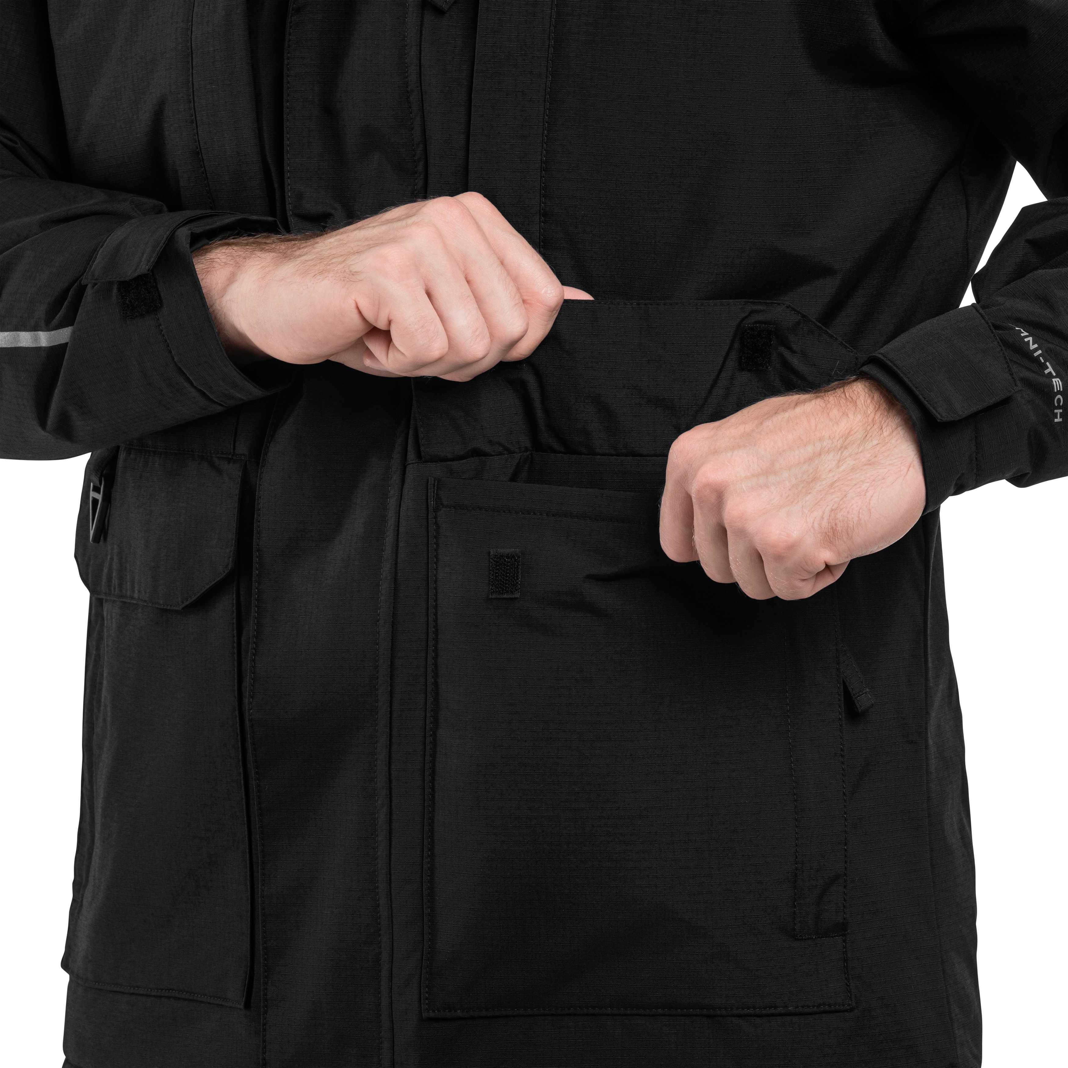 Columbia Landroamer Sherpa Lined Waterproof Hooded kabát - Black