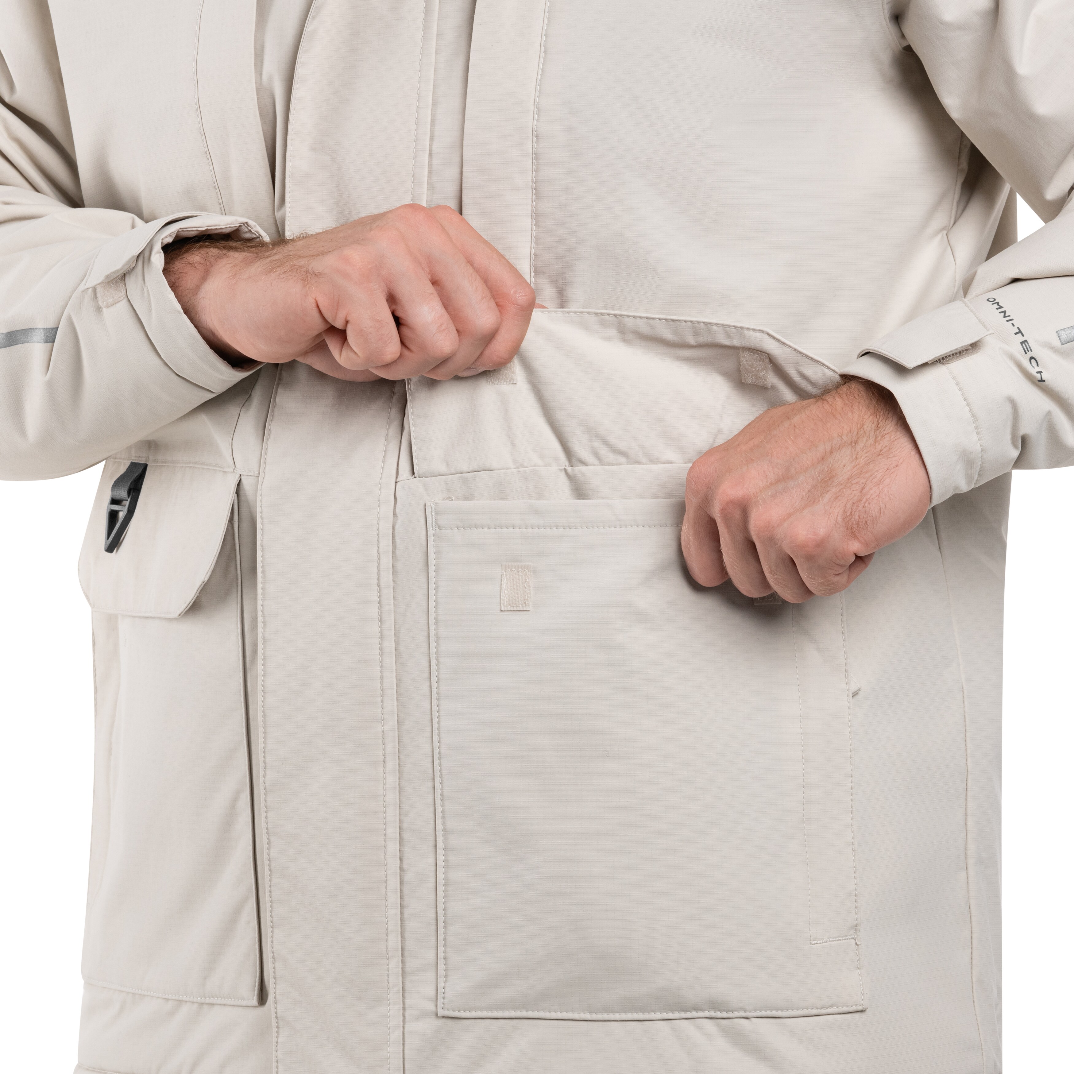 Columbia Landroamer Sherpa Lined Waterproof Hooded kabát - Dark Stone