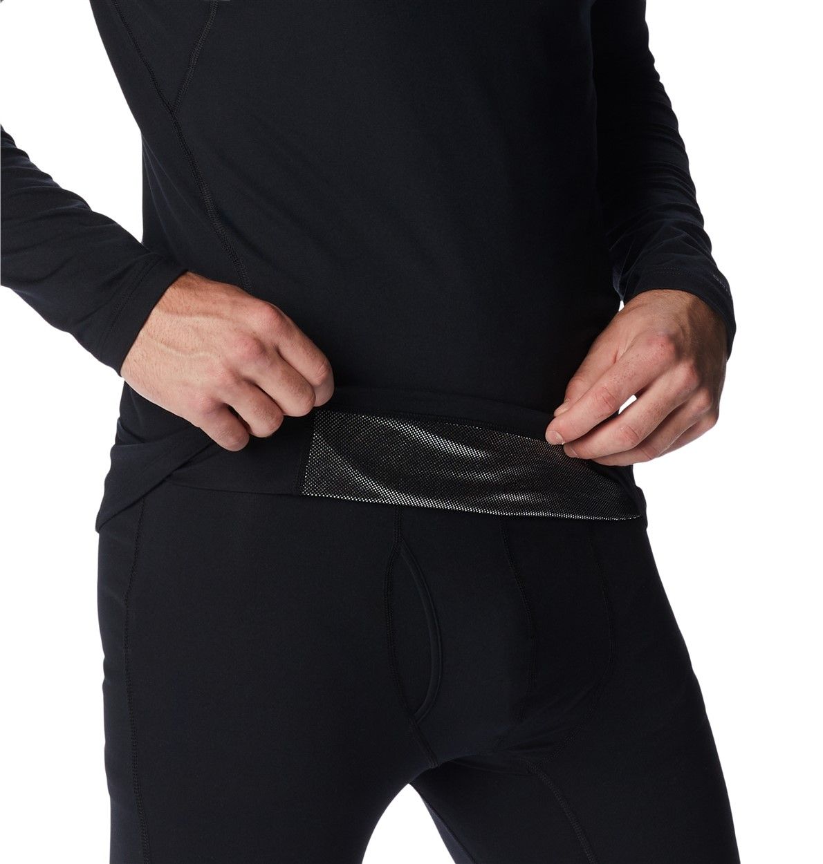 Columbia Midweight Stretch Long Sleeve Toptermoaktív pulóver - Black