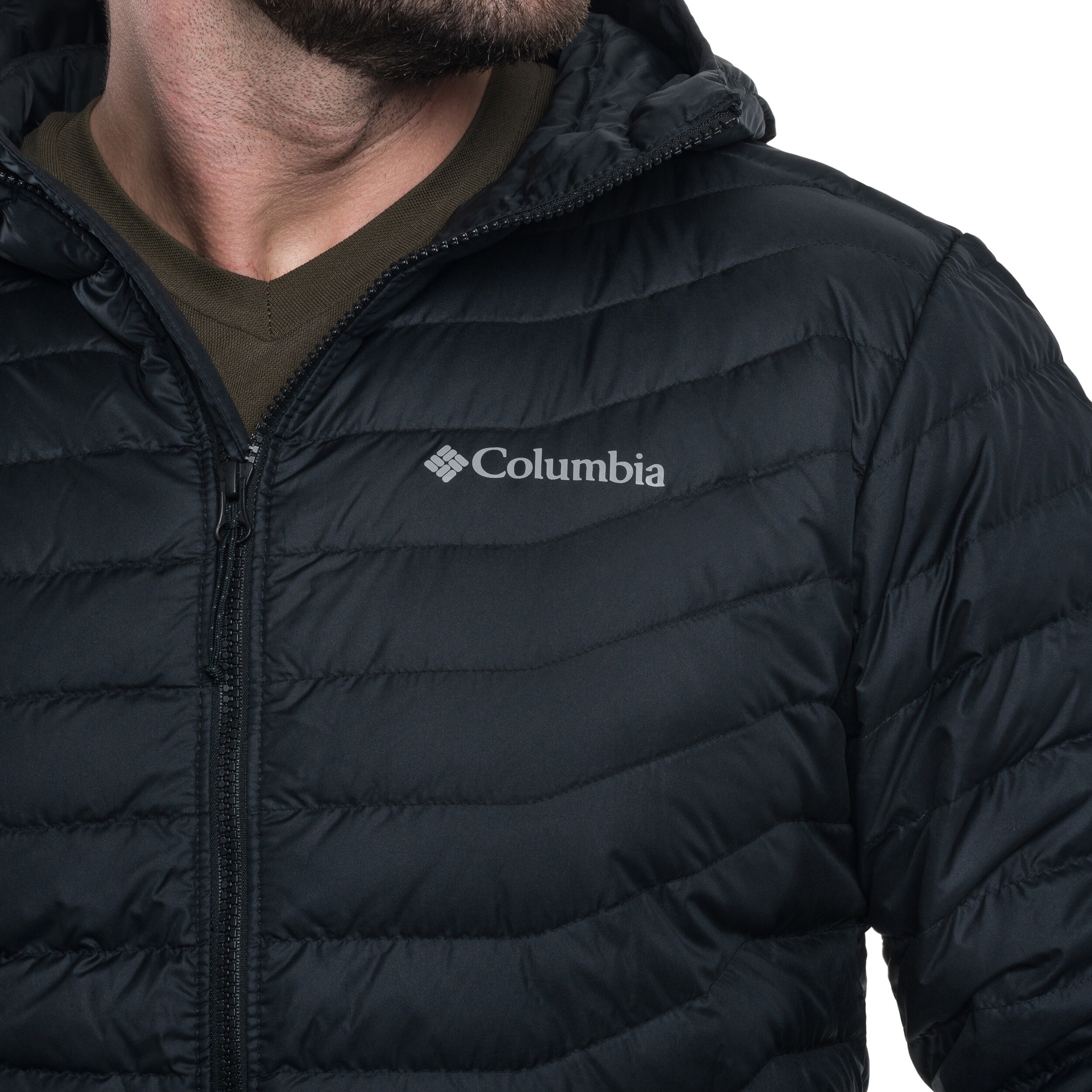 Columbia Westridge Down Hooded kabát - Black