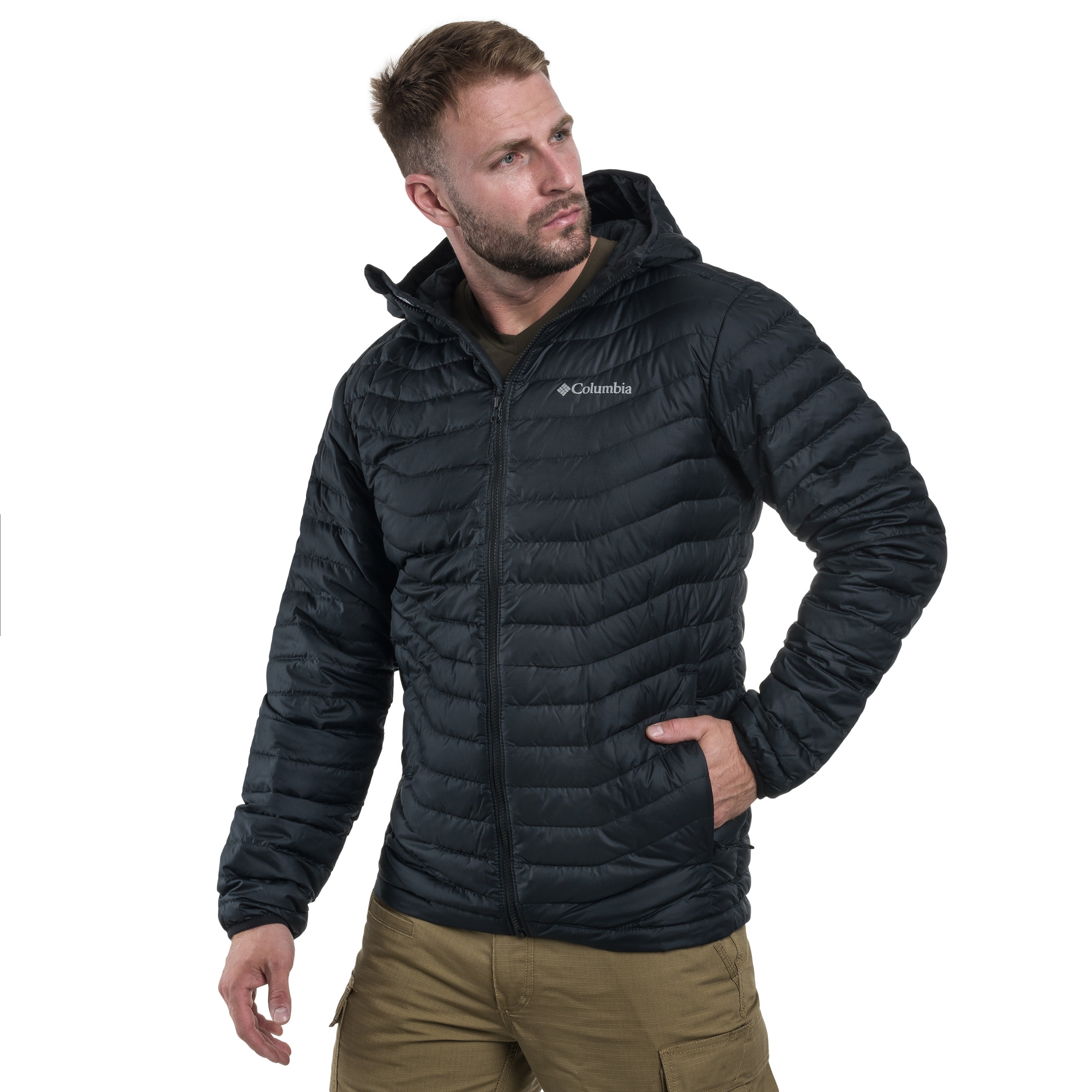 Columbia Westridge Down Hooded kabát - Black