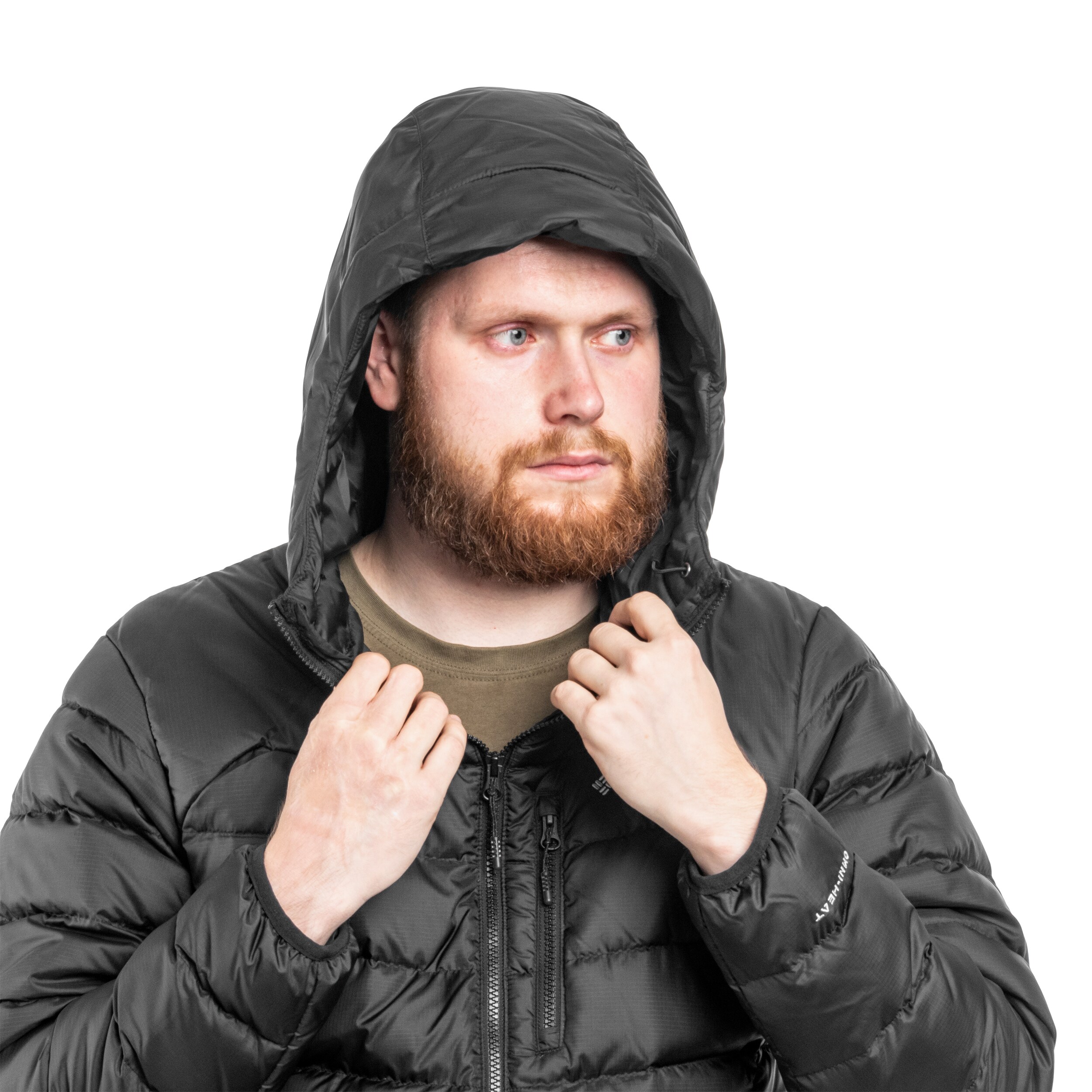 Columbia Autumn Park II Down Hooded Jacket kabát - Black