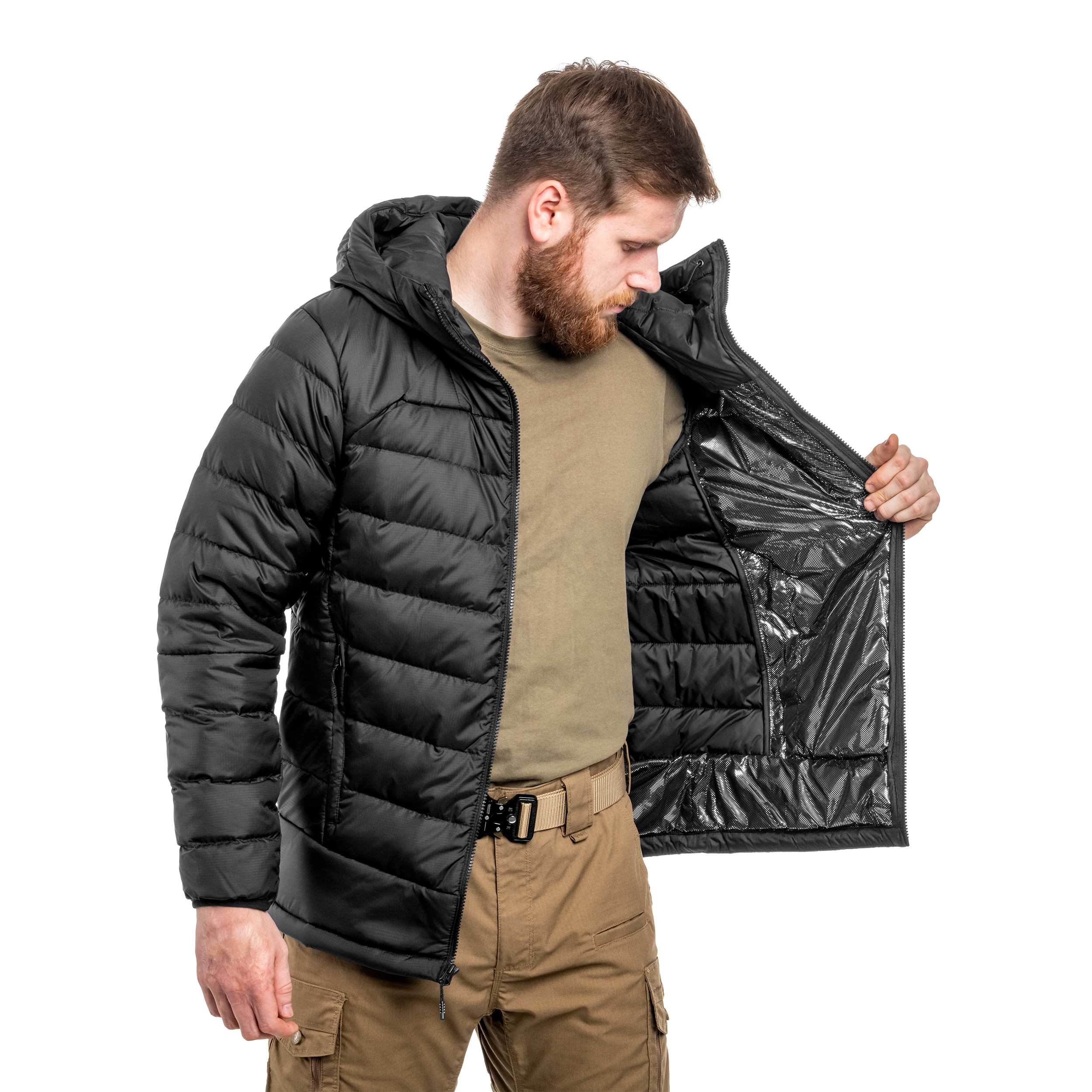 Columbia Autumn Park II Down Hooded Jacket kabát - Black