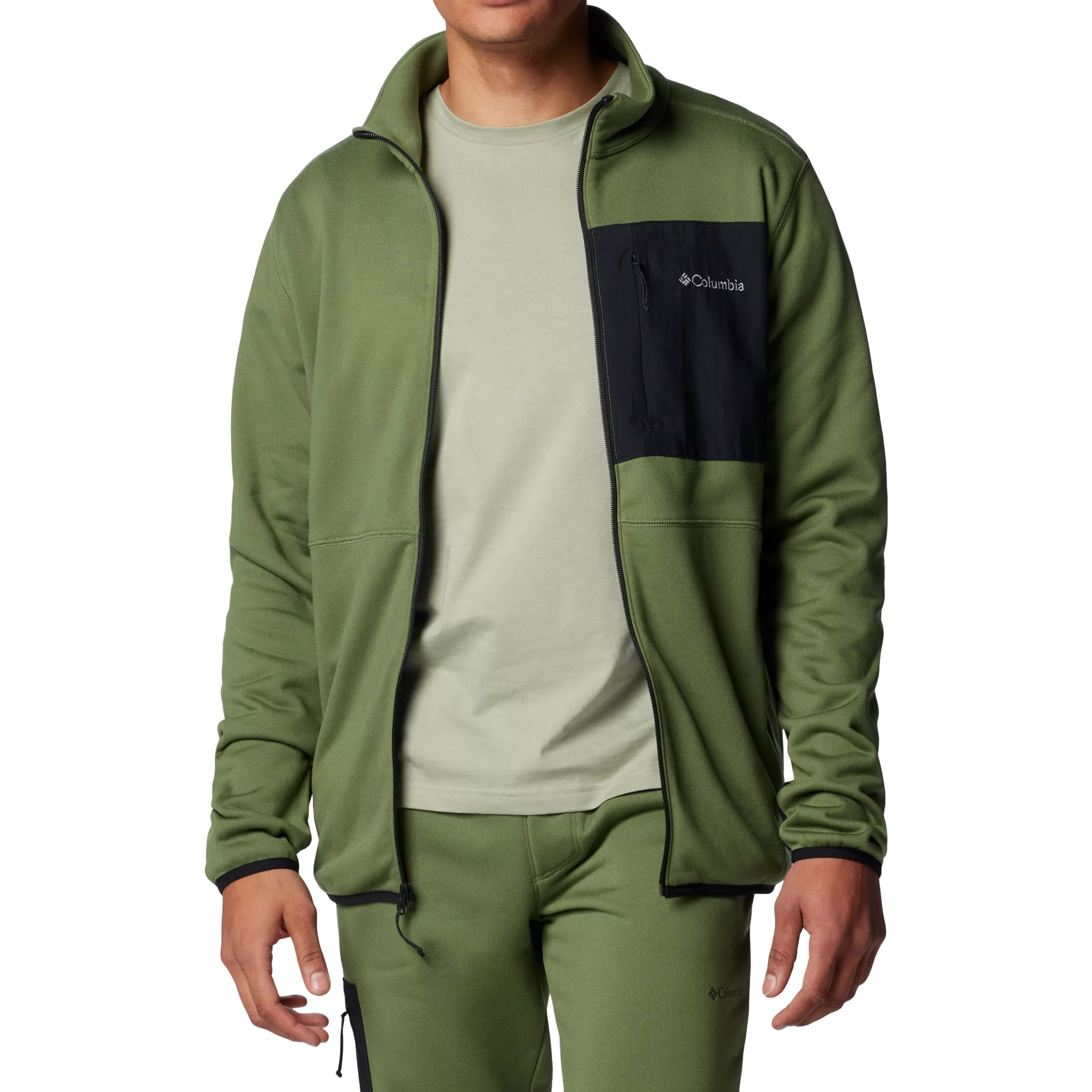 Columbia Hike II Technical Fleece polár pulóver - Canteen/Black