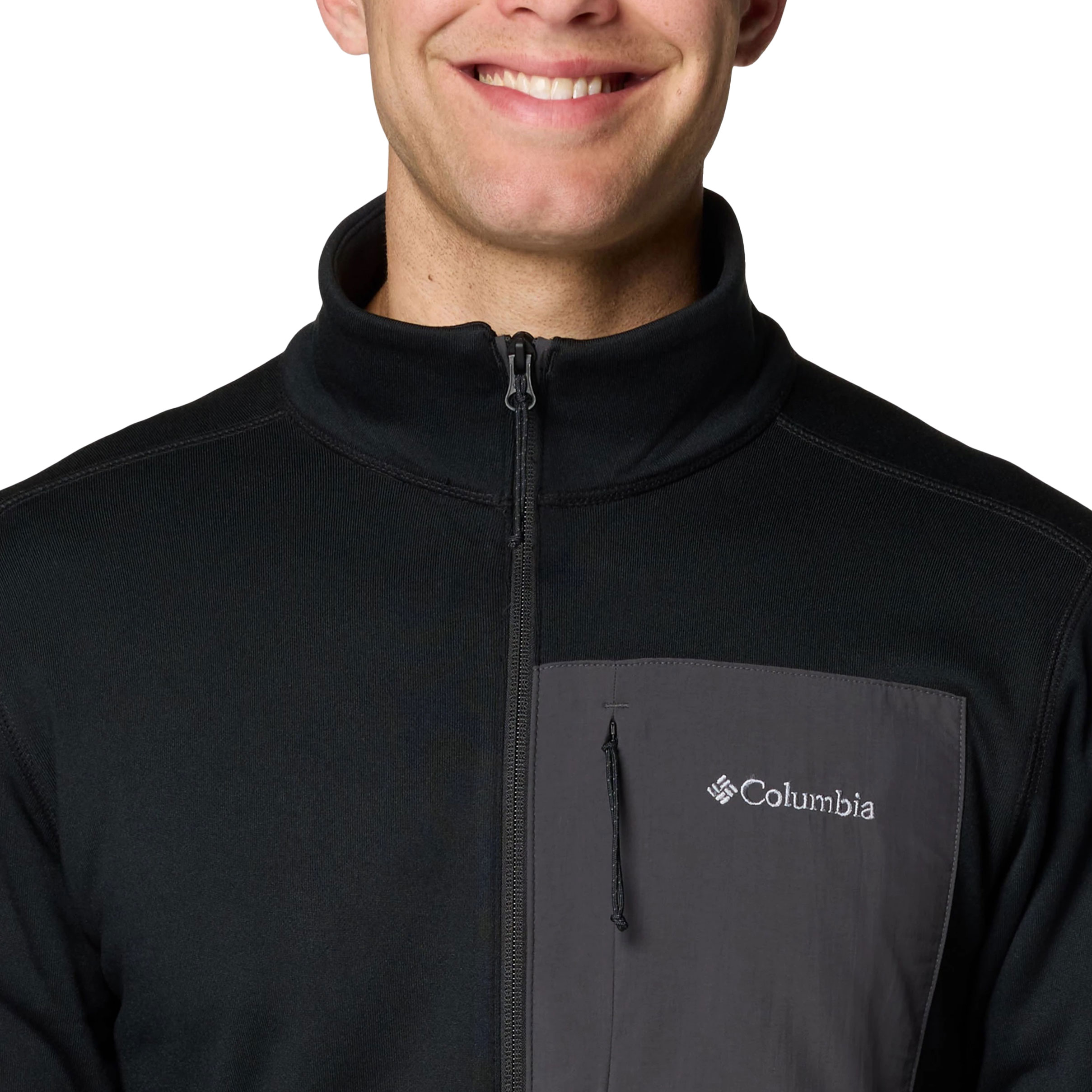 Columbia Hike II Technical Fleece polár pulóver - Black
