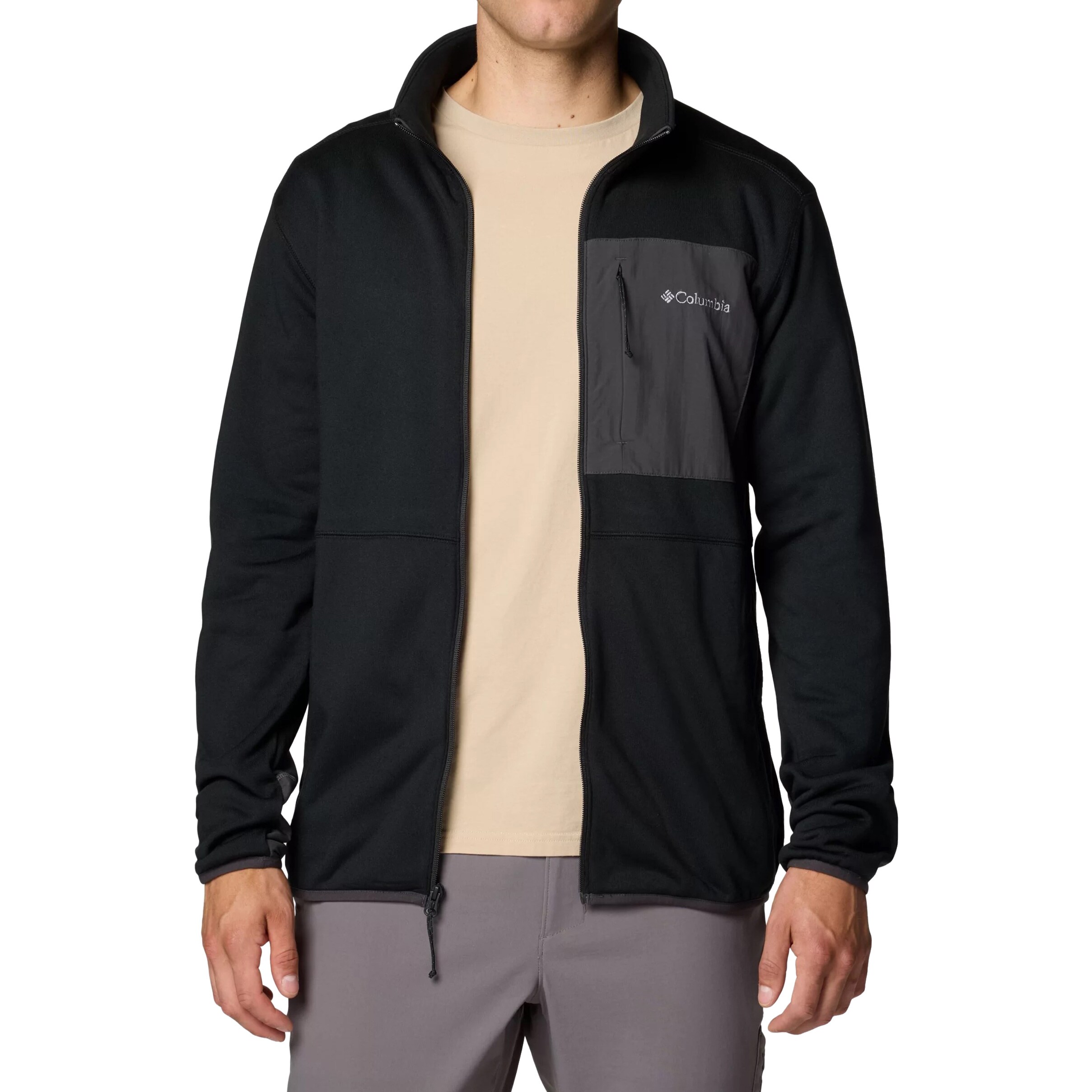 Columbia Hike II Technical Fleece polár pulóver - Black