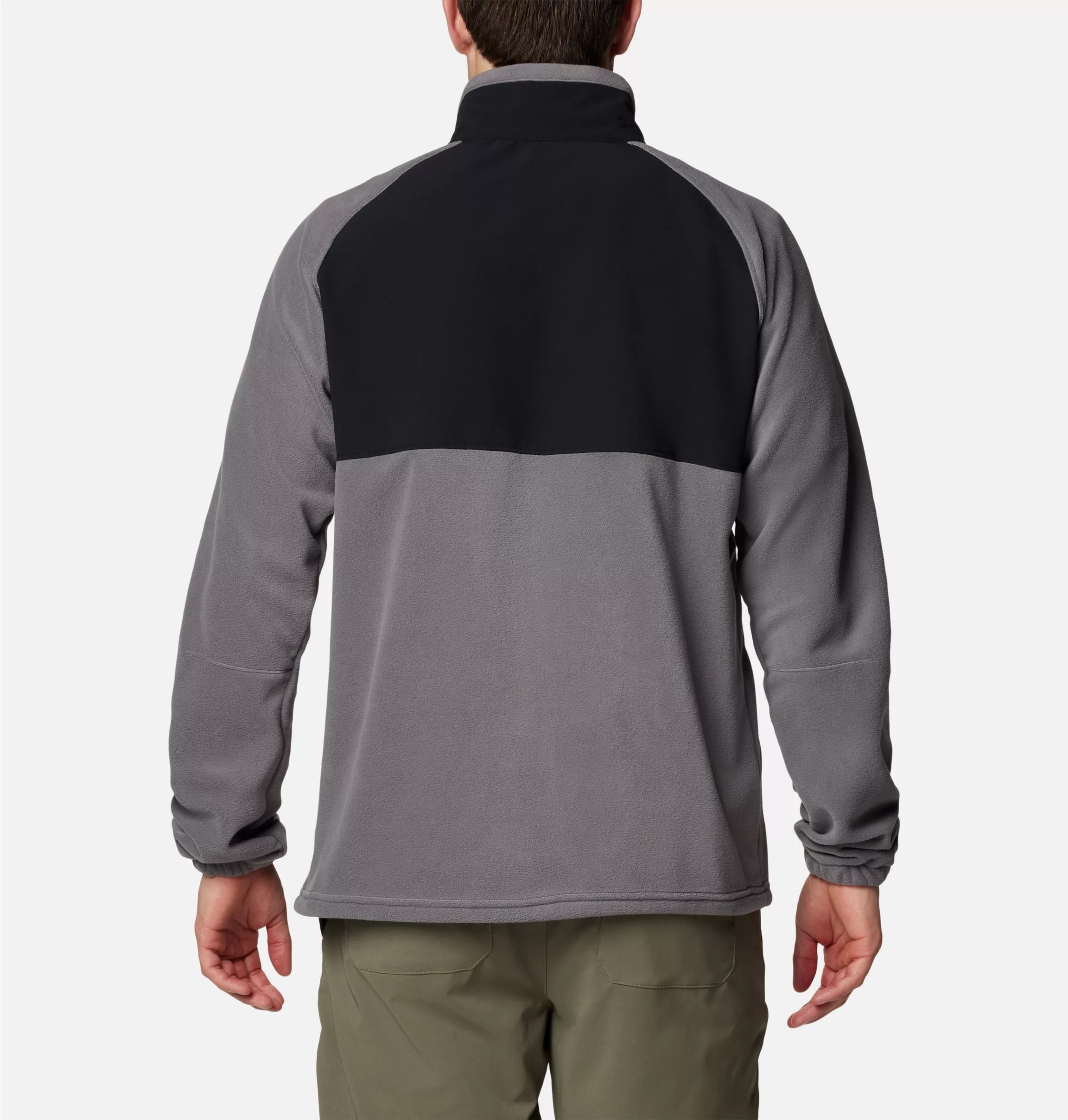 Columbia Sage Peak Fleece polár pulóver - City Grey/Black