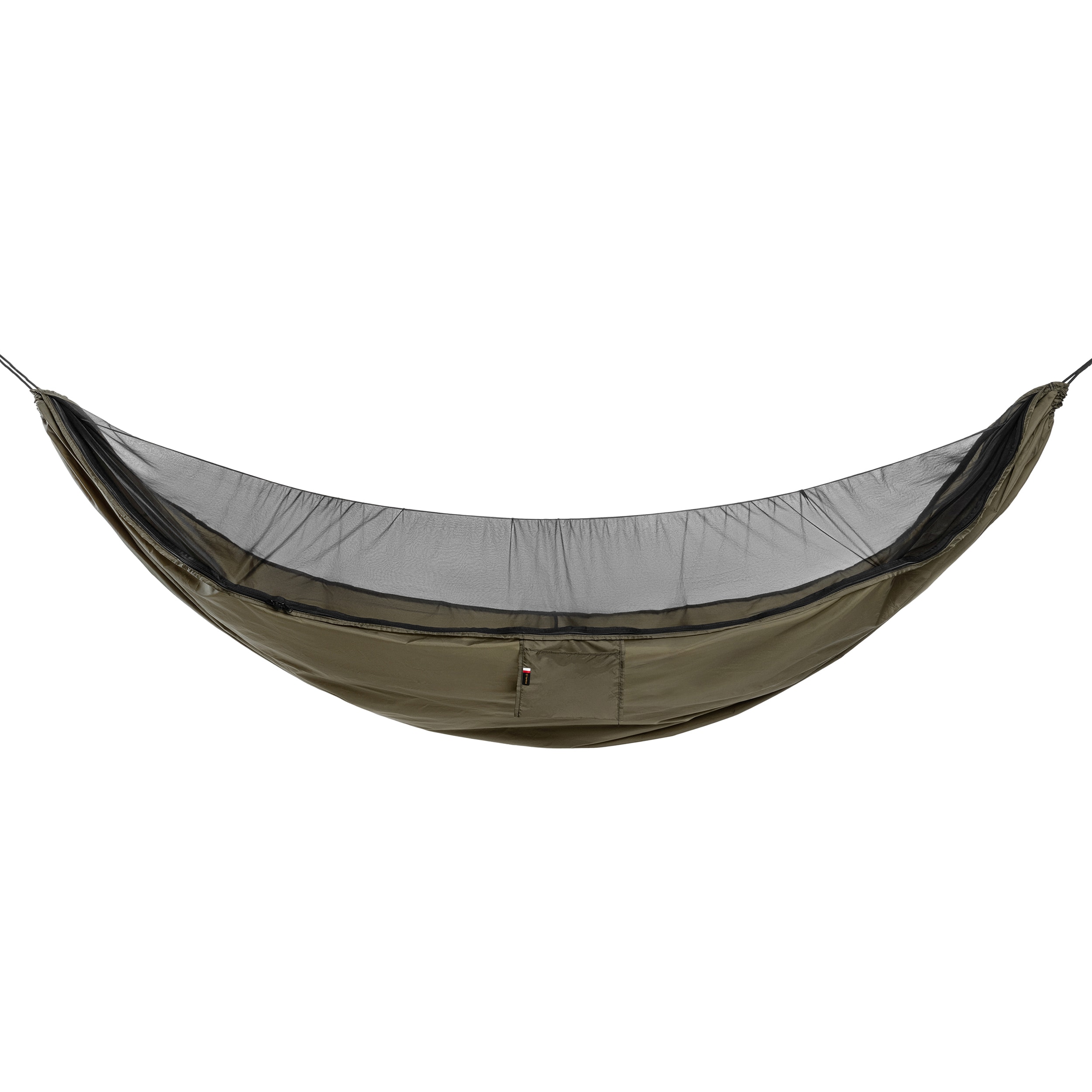 TigerWood Szitakötő V2 Long ultrakönnyű függőágy szúnyoghálóval - Khaki