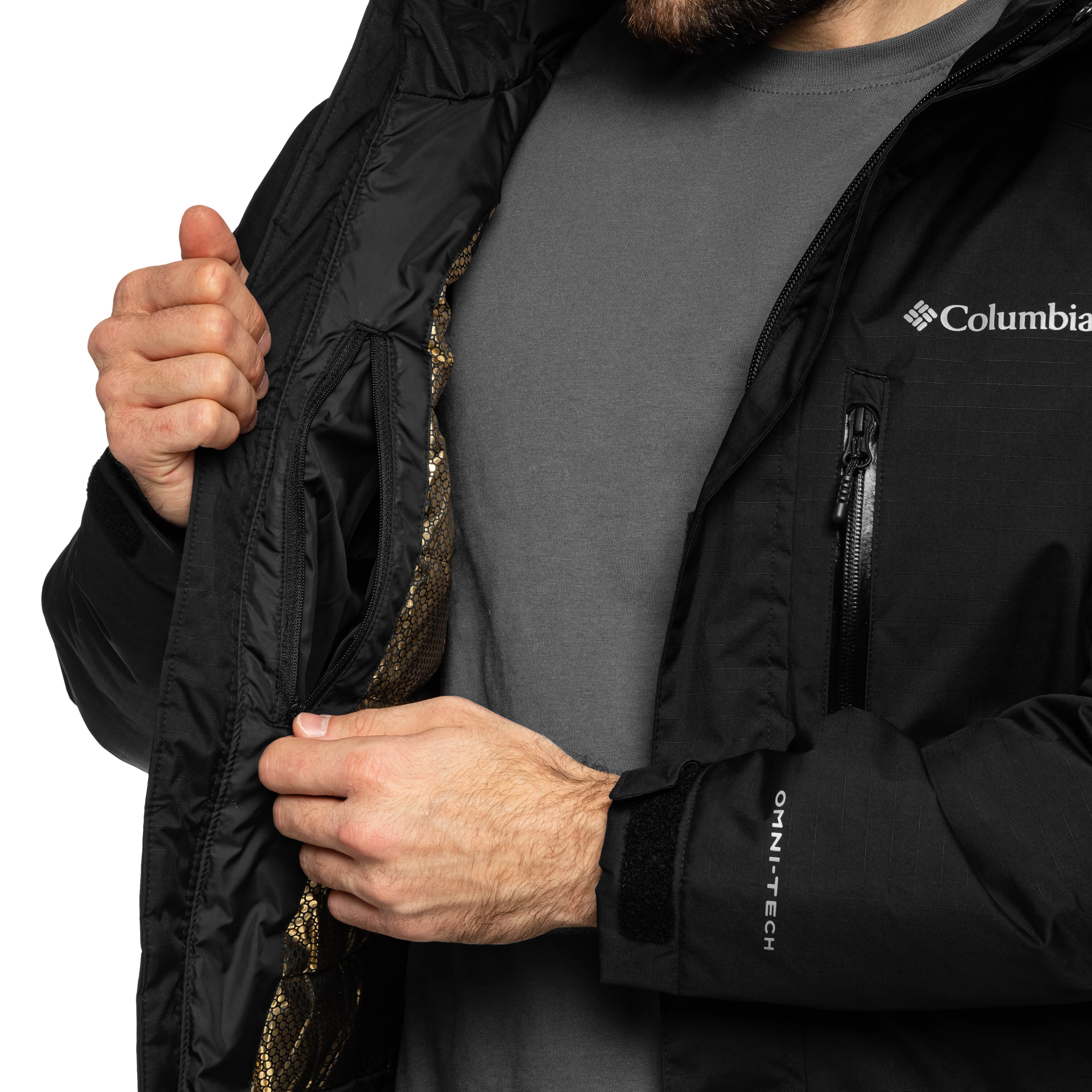 Columbia Oak Harbor II Insulated Waterproof kabát - Black