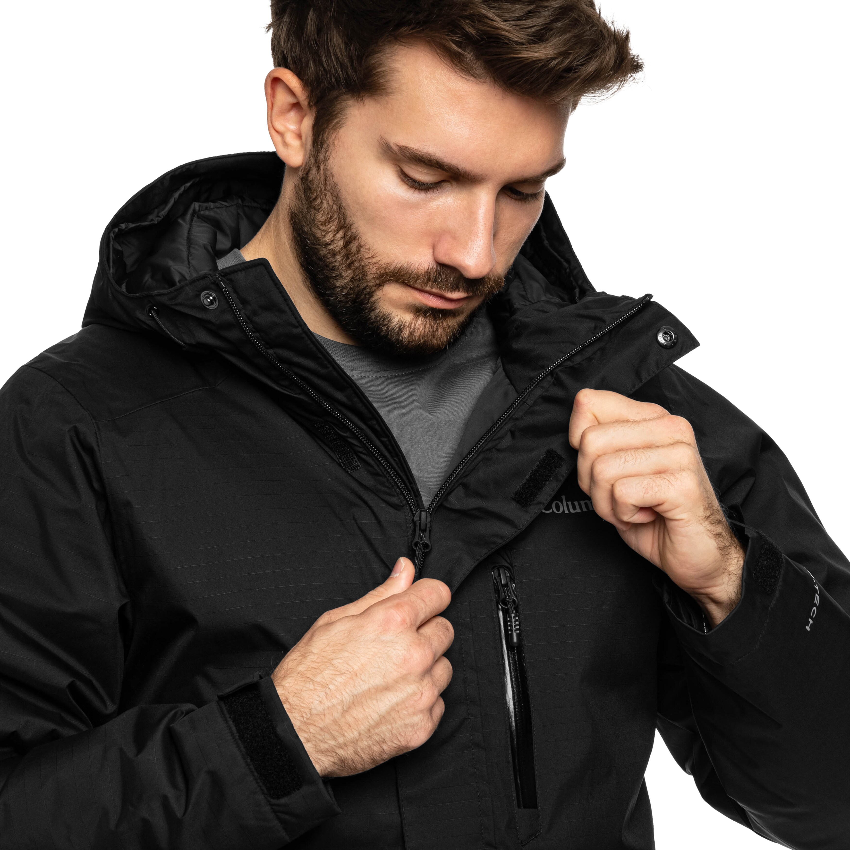 Columbia Oak Harbor II Insulated Waterproof kabát - Black