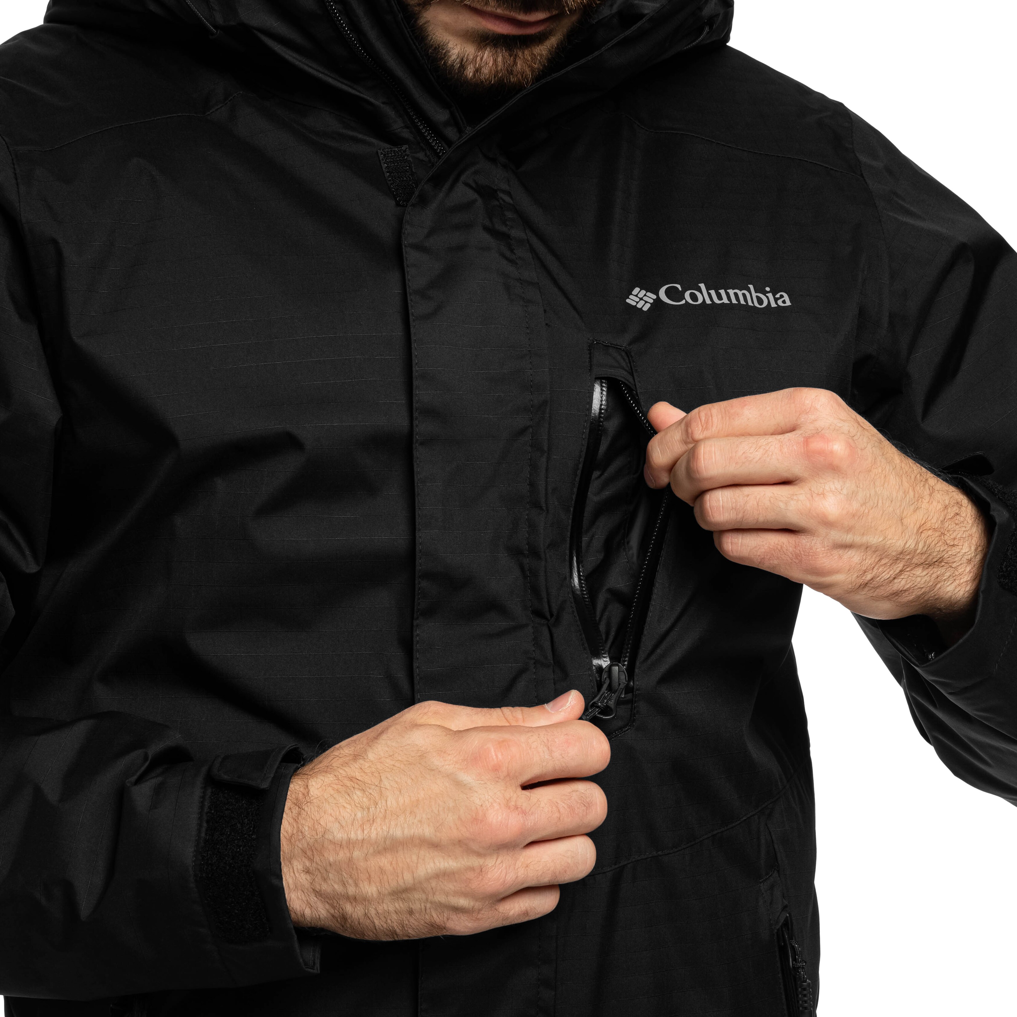 Columbia Oak Harbor II Insulated Waterproof kabát - Black