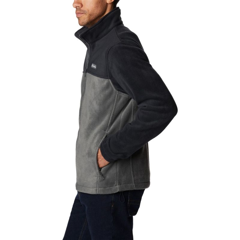 Columbia Steens Mountain polár pulóver - Black / Grill
