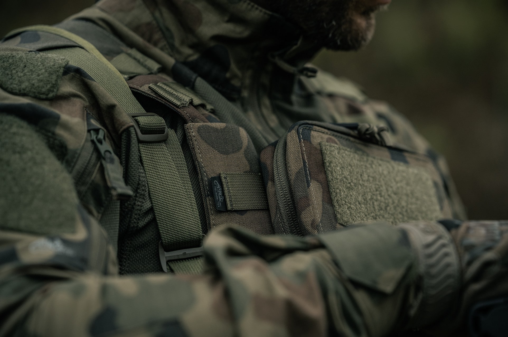 Helikon Guardian Chest Panel elülső panel - wz.93 Pantera PL Woodland