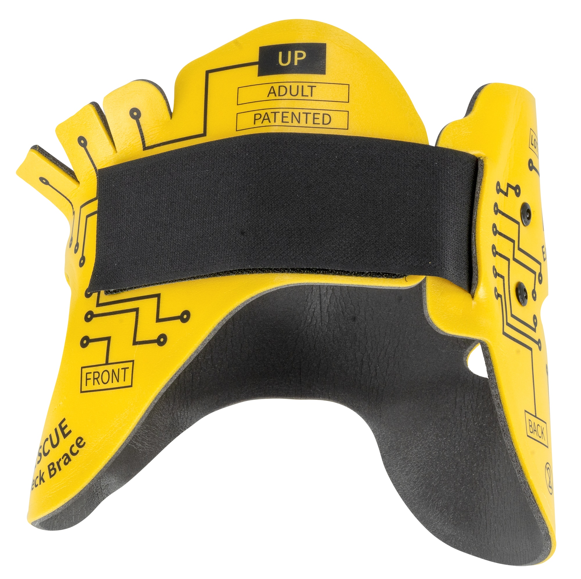 Rhino Rescue Neck Brace ortopédiai nyakrögzítő - Yellow