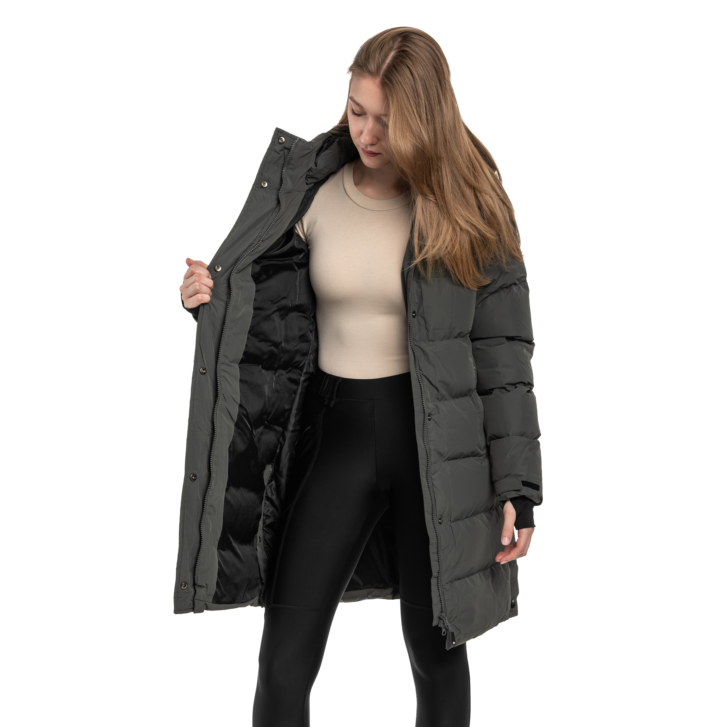 Alpinus Iparla női kabát - Olive