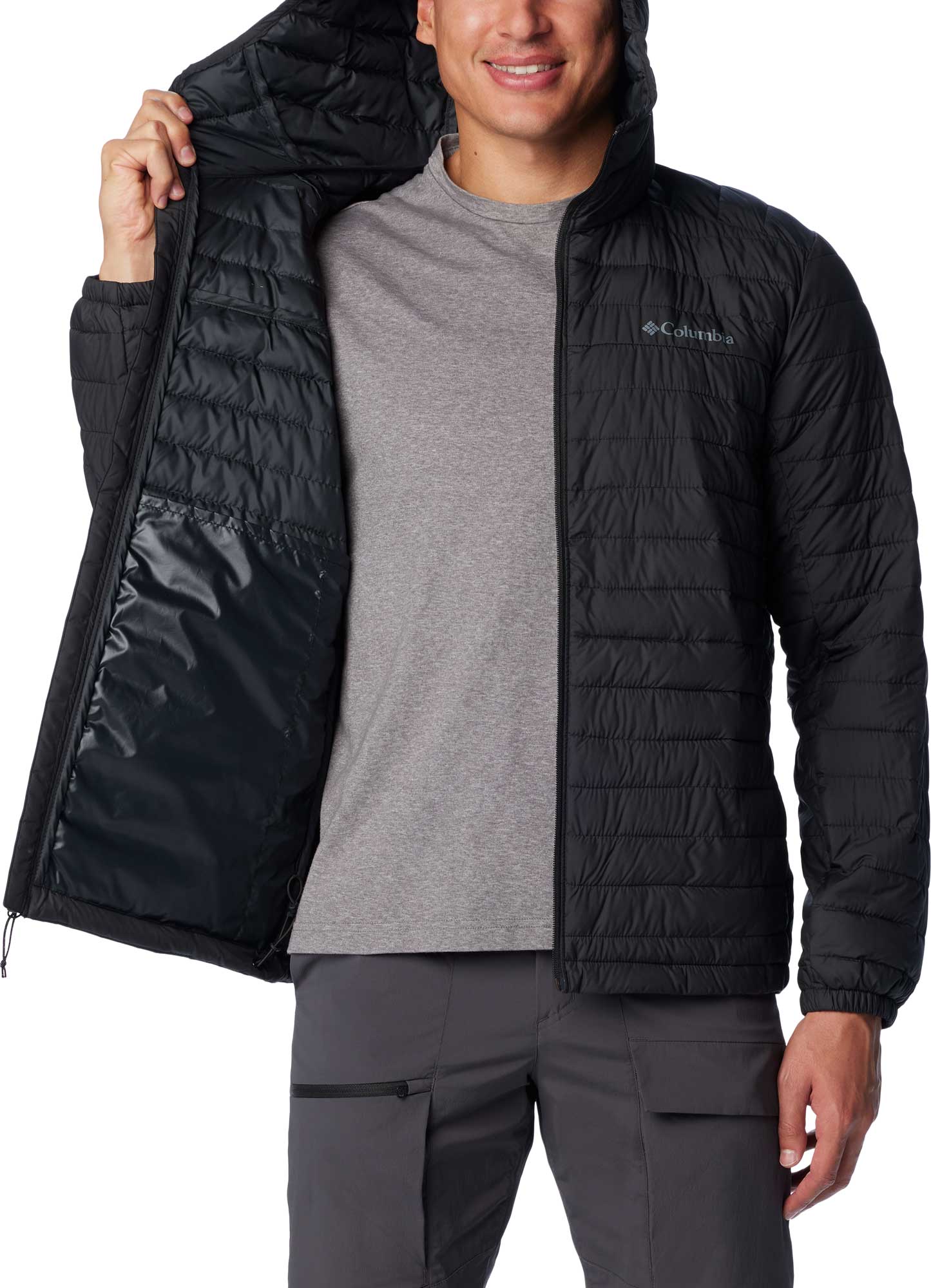 Columbia Silver Falls II Hooded Jacket kabát - Black