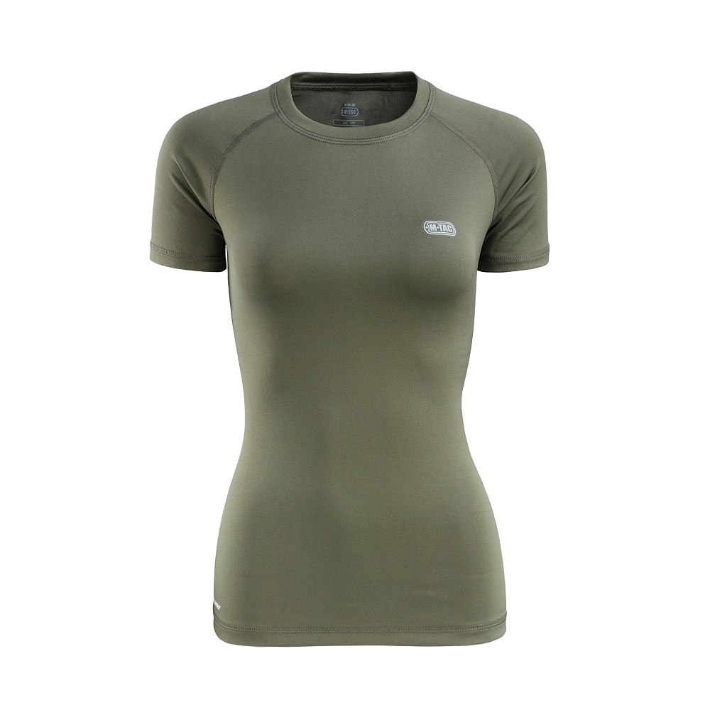 M-Tac Ultra Light Polartec Lady Short Sleeve női thermoaktív póló - Dark Olive