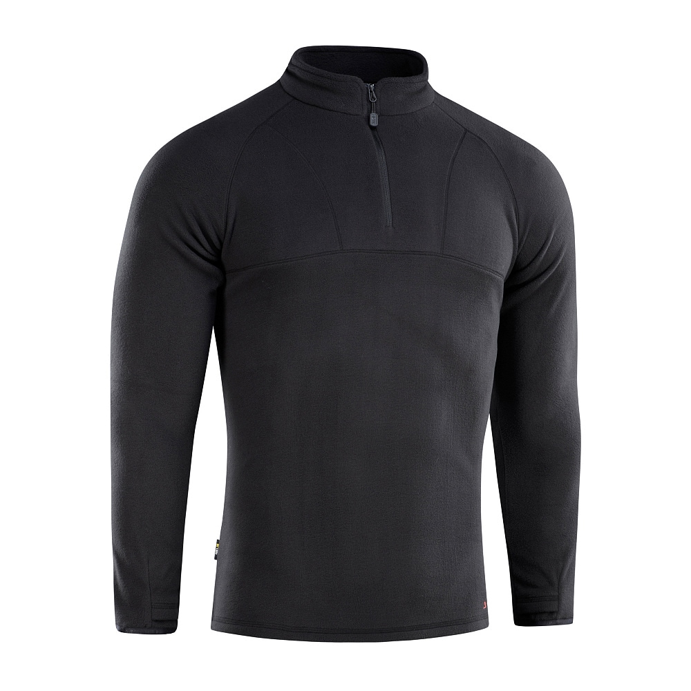 M-Tac Cardigan Delta Polartec Raglan polár pulóver - Black