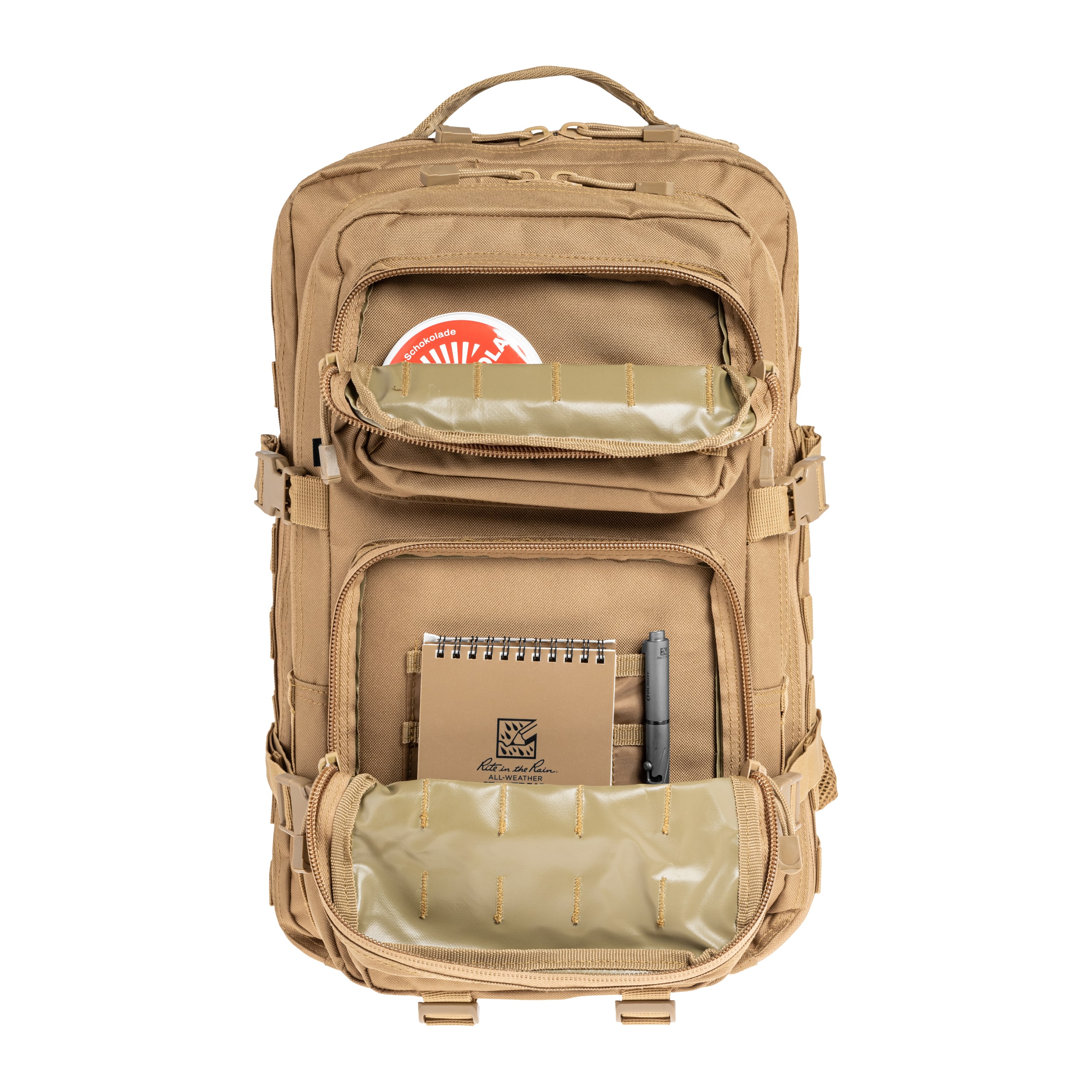 Brandit Assault Pack Large hátizsák 40 l - Coyote