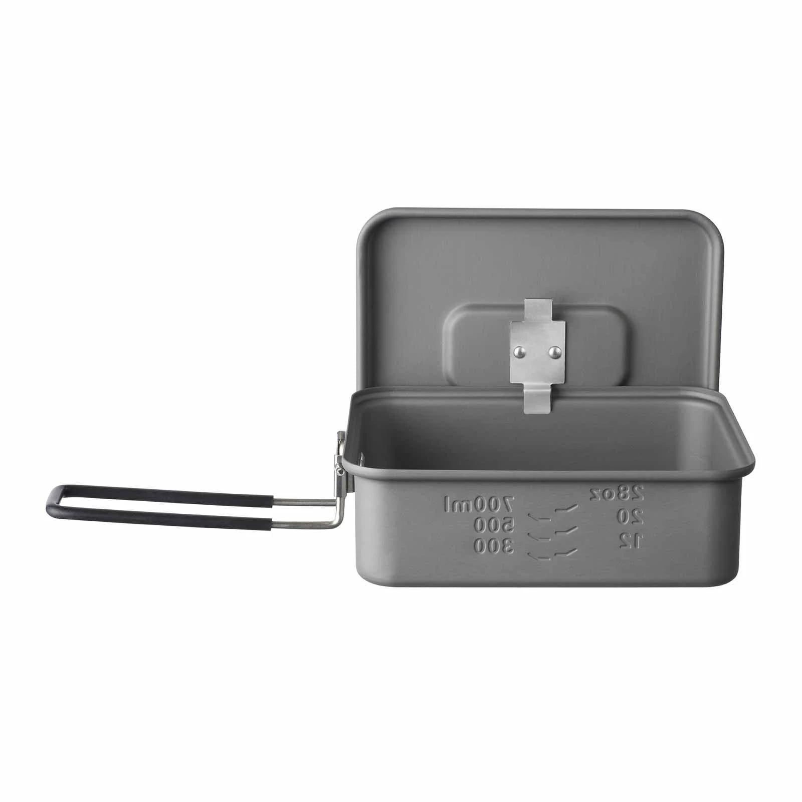Esbit Camping Pot aluminium fedeles kemping fazék - 1200 ml