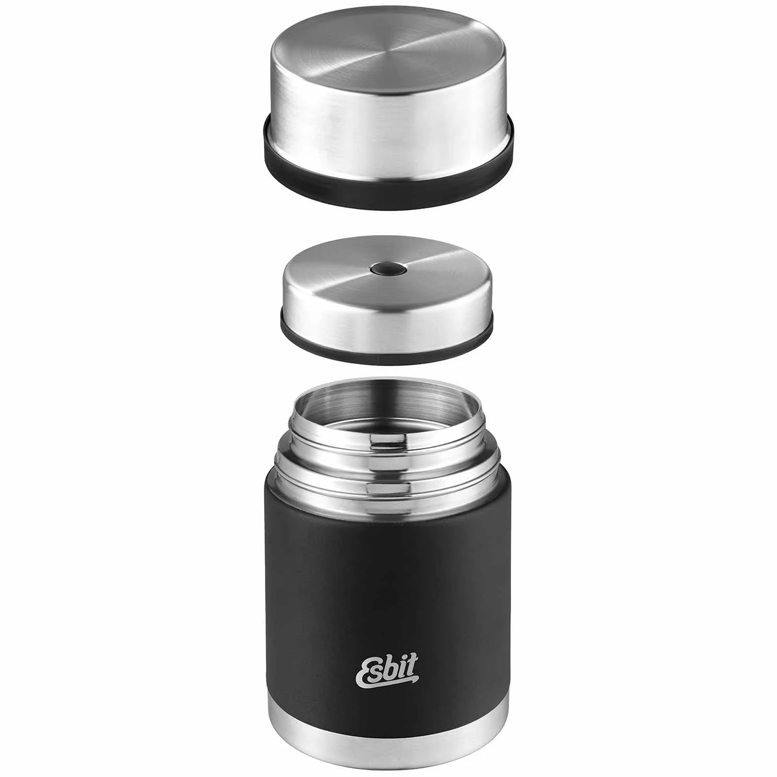 Esbit Sculptor Food Jug ebéd termosz 500 ml - Black