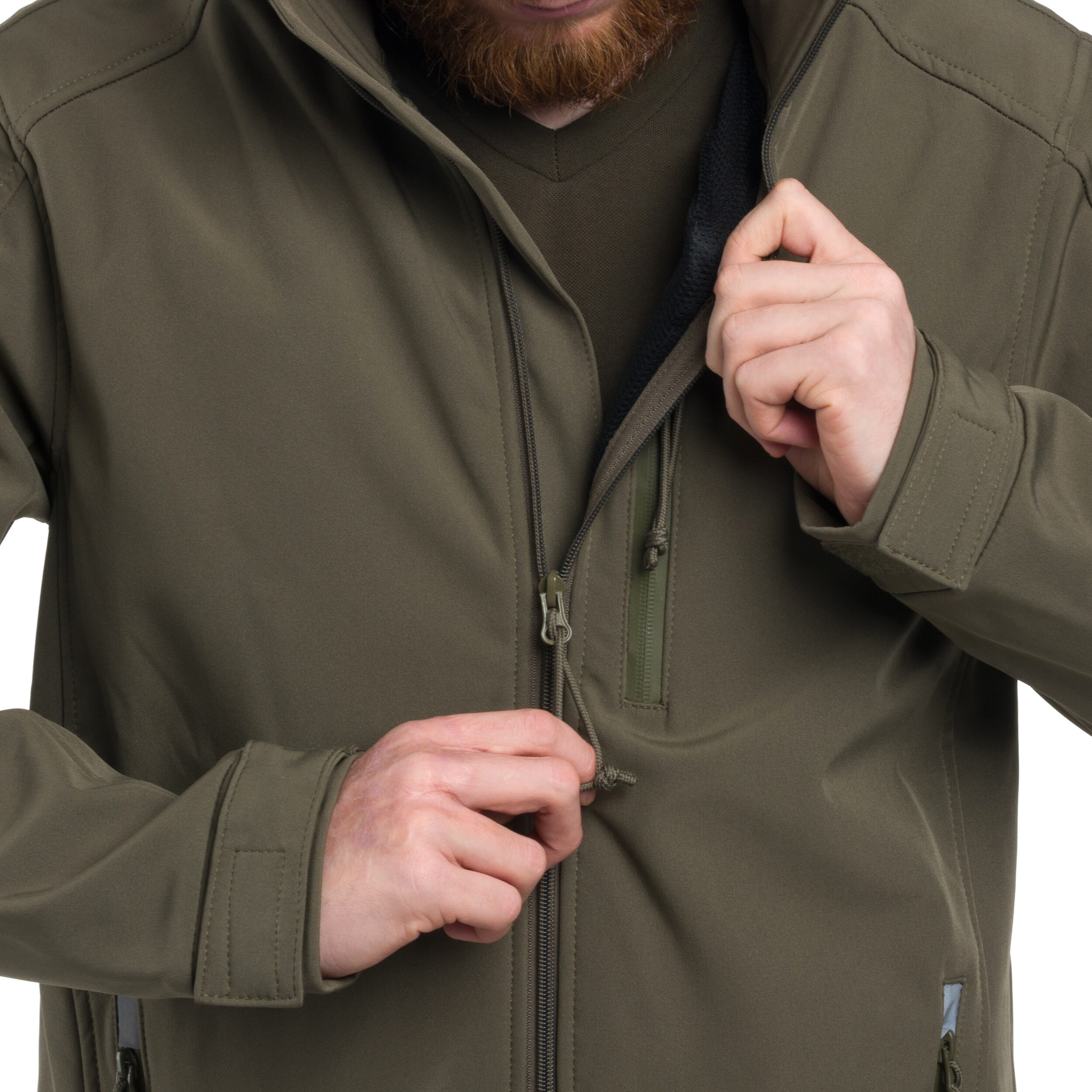Brandit Softshell Hurricane kabát - Olive