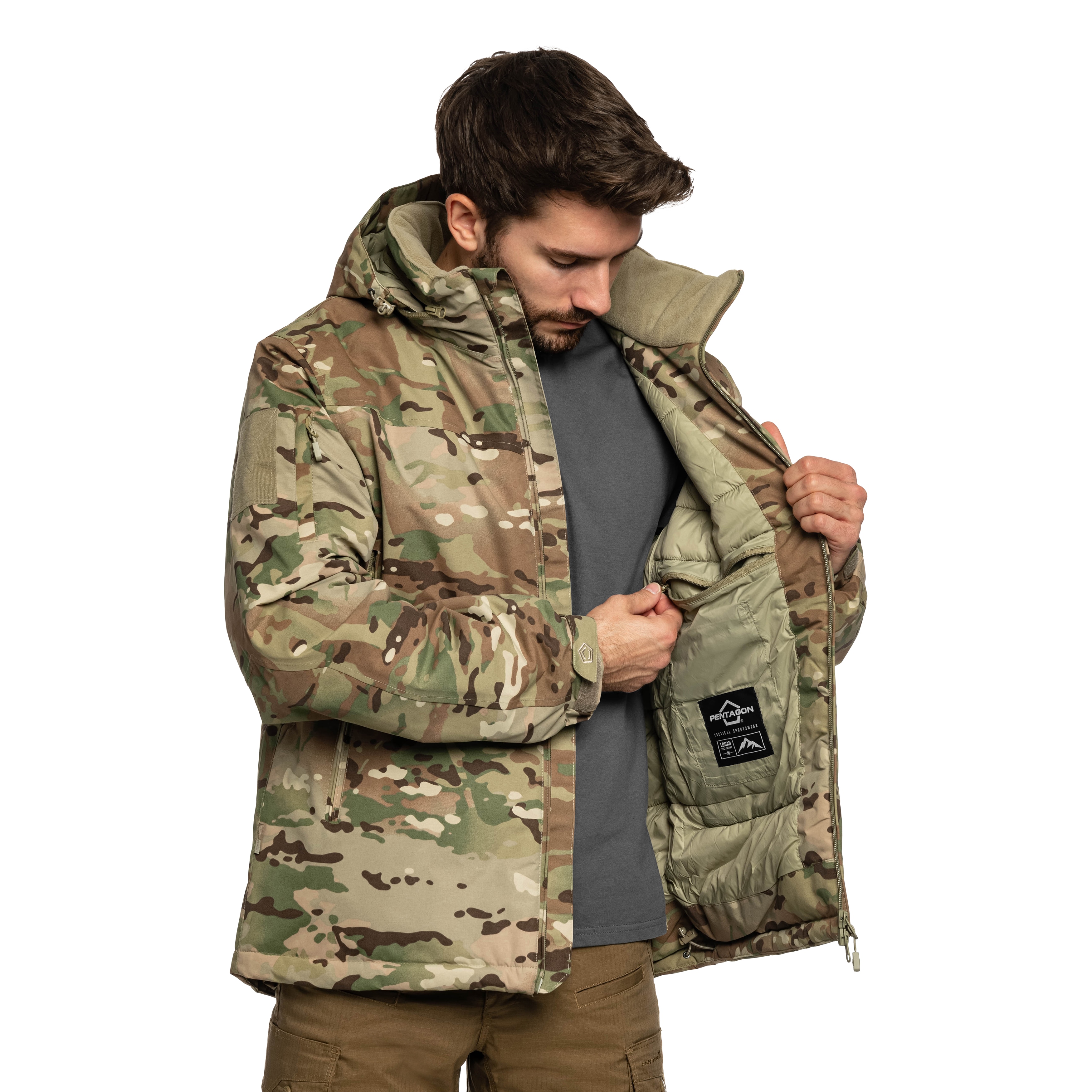 Pentagon Logan Level 7 Jacket kabát - MultiCam