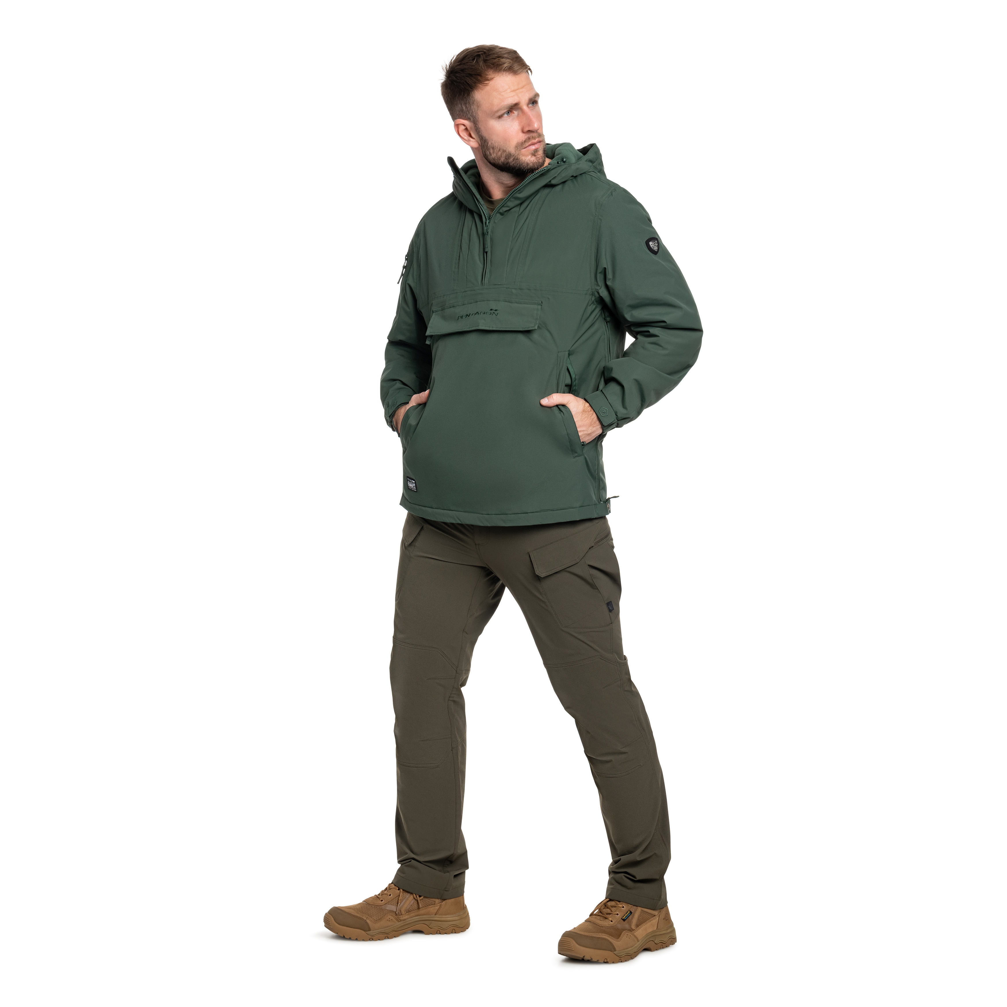 Pentagon UTA Anorak 2.0 kabát - Forest Night Green