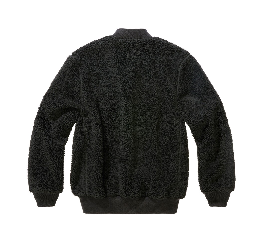 Brandit MA1 Sherpa Jacket kabát - Black