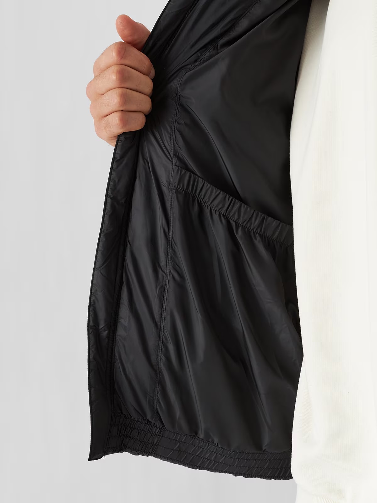 4F M480 kabát - Fekete