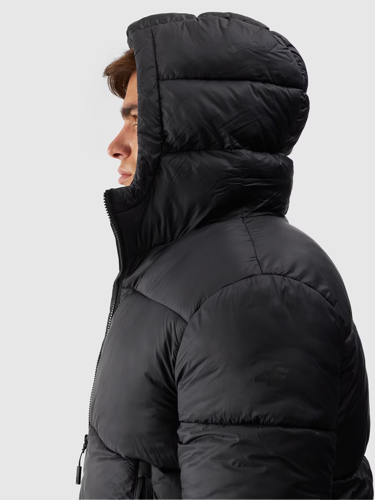 4F M480 kabát - Fekete