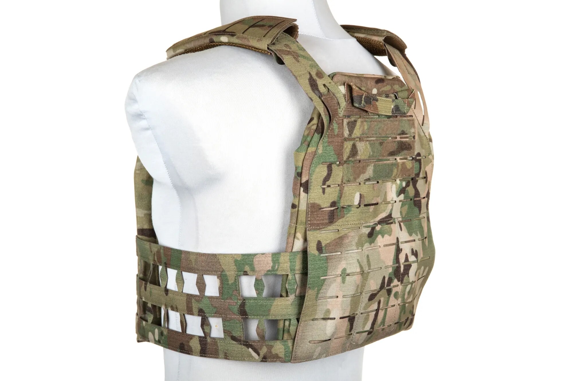 PEW Tactical VT12 Plate Carrier taktikai mellény - MultiCam