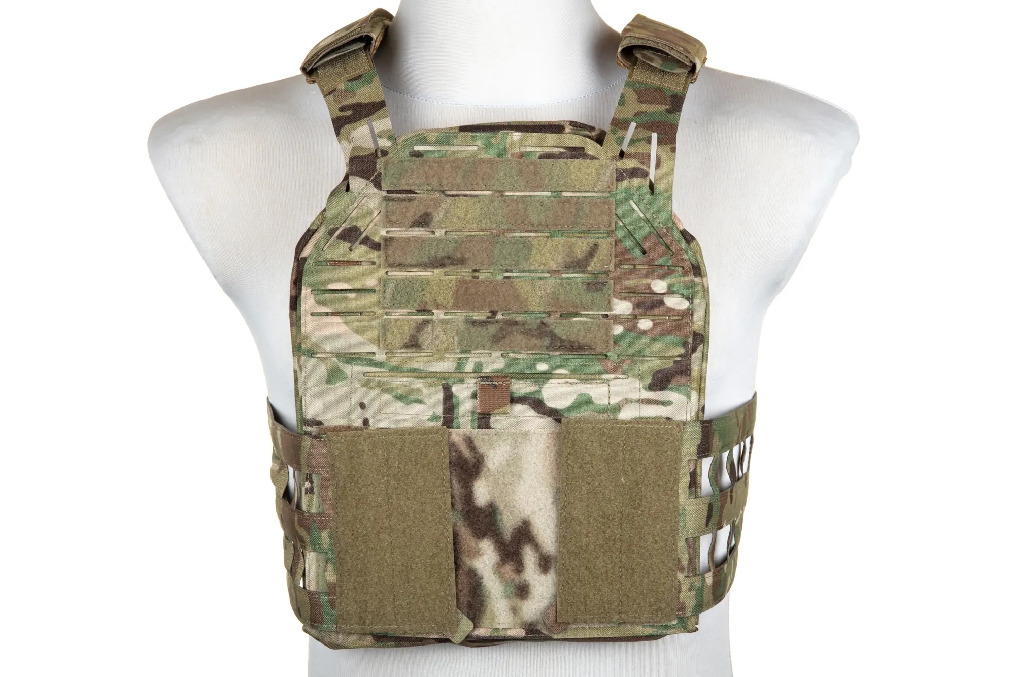 PEW Tactical VT12 Plate Carrier taktikai mellény - MultiCam