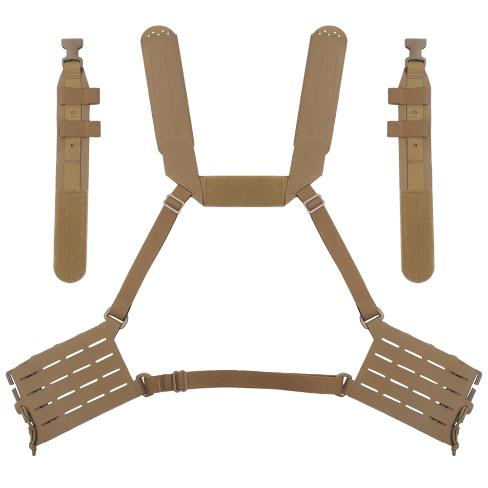 Wosport Chest Rig Arc taktikai heveder - Coyote Brown