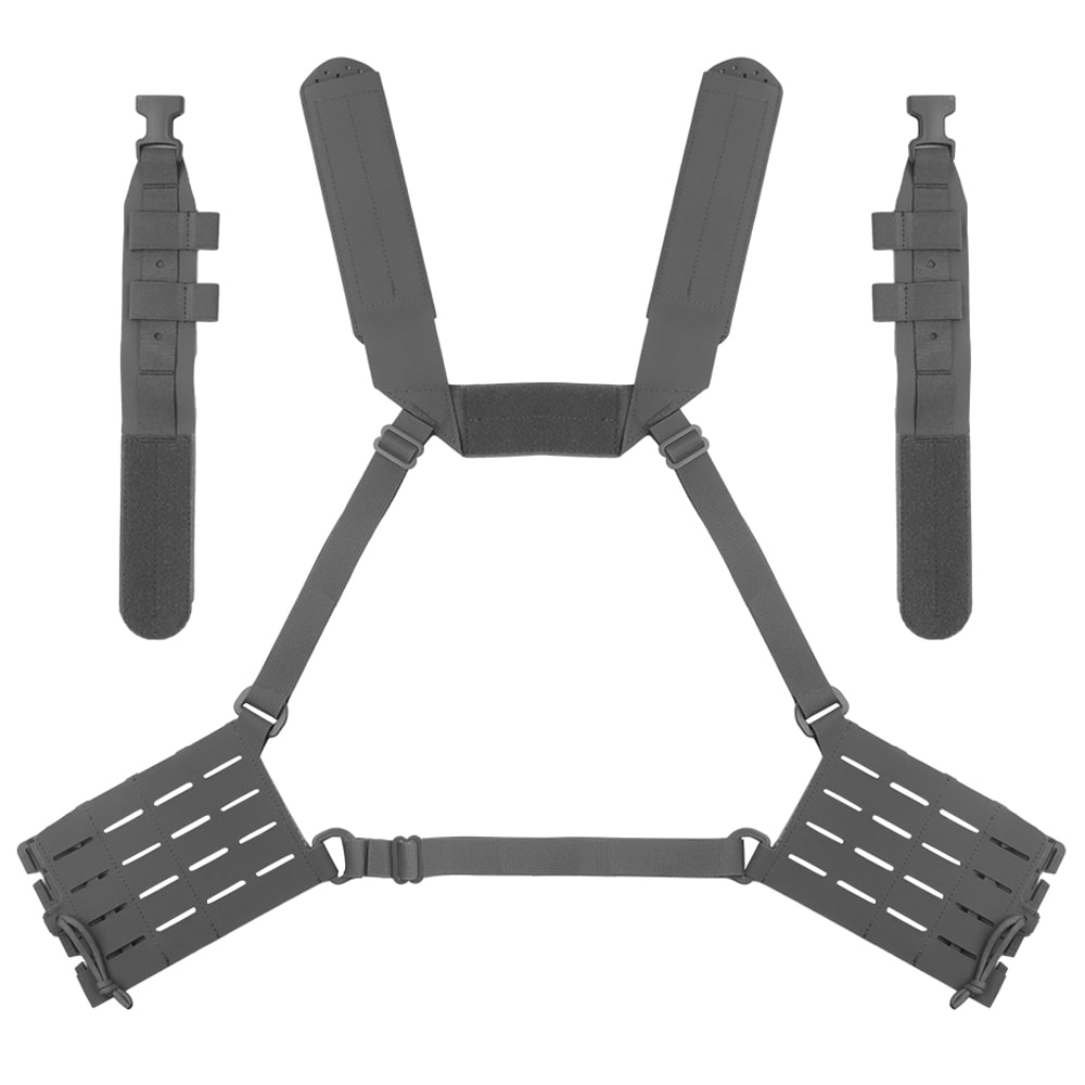 Wosport Chest Rig Arc taktikai heveder - Wolf Grey