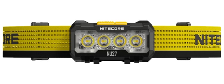 Nitecore NU27 Black fejlámpa - 600 lumen
