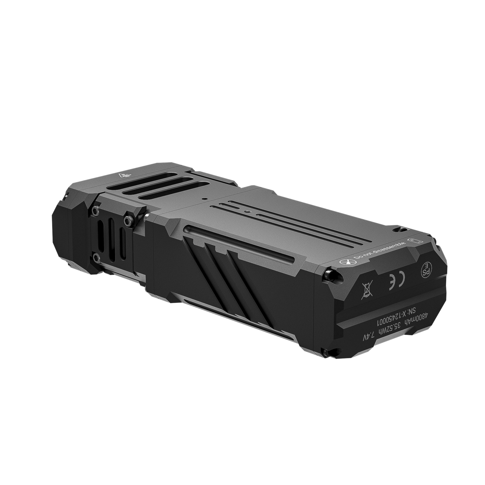 Wuben X1 zseblámpa Black - 12000 lumen