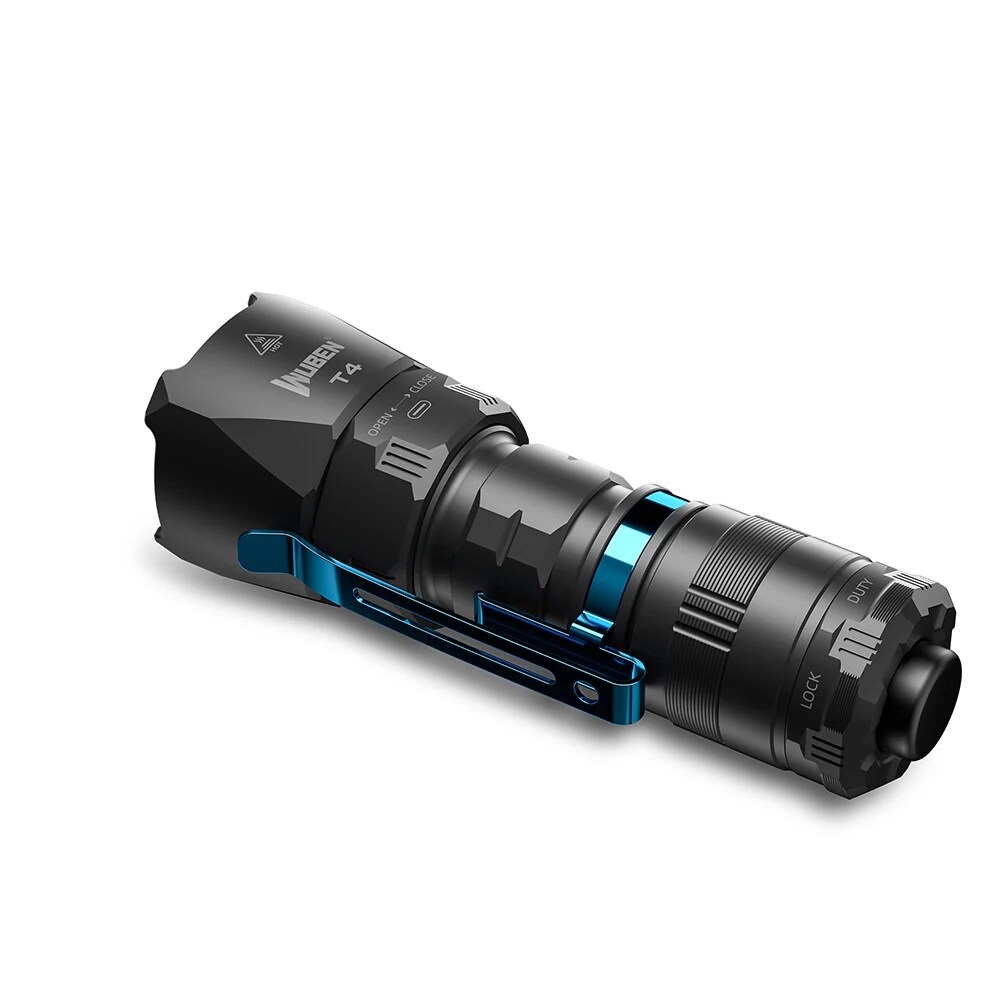 Wuben T4 zseblámpa Black - 850 lumen