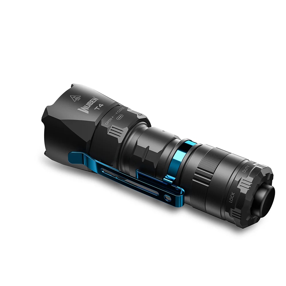 Wuben T4 Black zseblámpa - 850 lumen