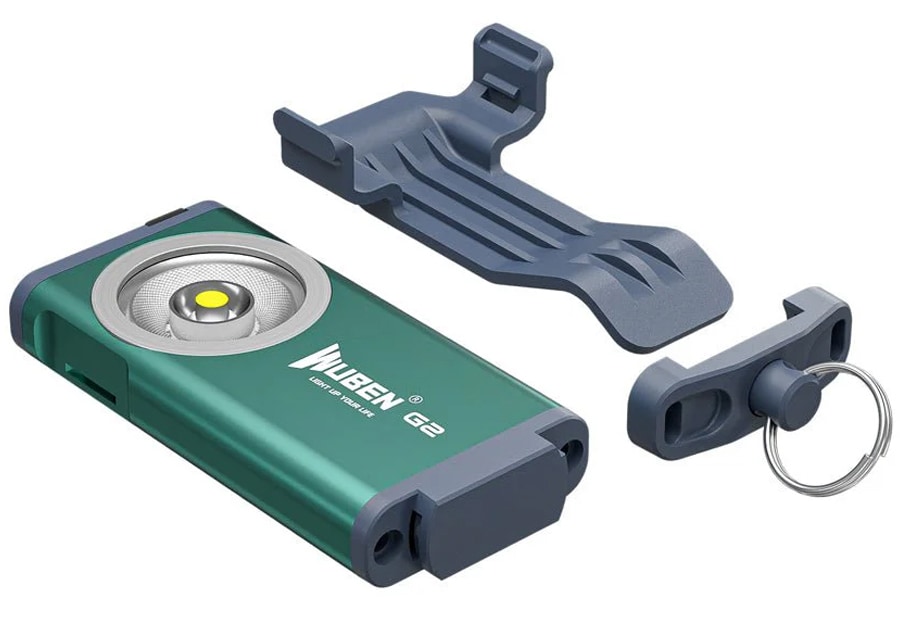 Wuben G2 kulcstartós zseblámpa Green - 500 lumen