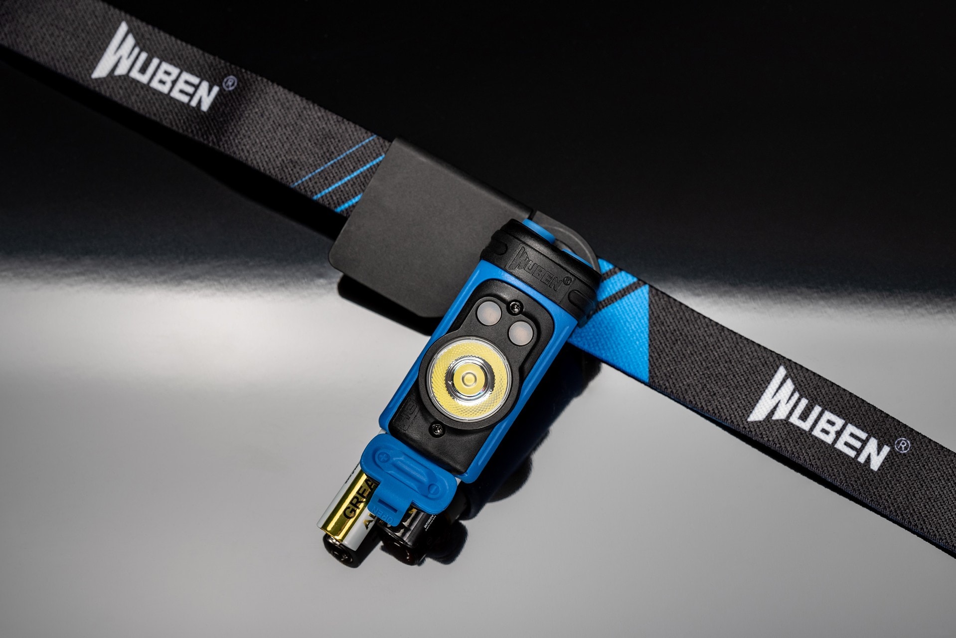 Wuben H3 Blue fejlámpa - 120 lumen