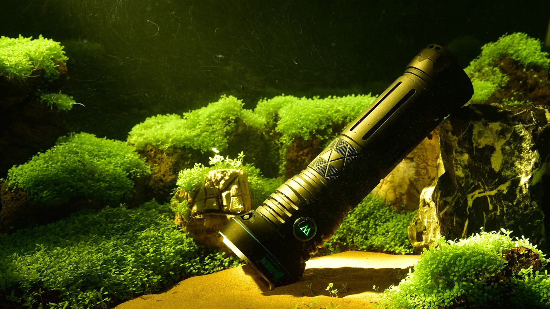 Wuben A9 zseblámpa Black - 12000 lumen