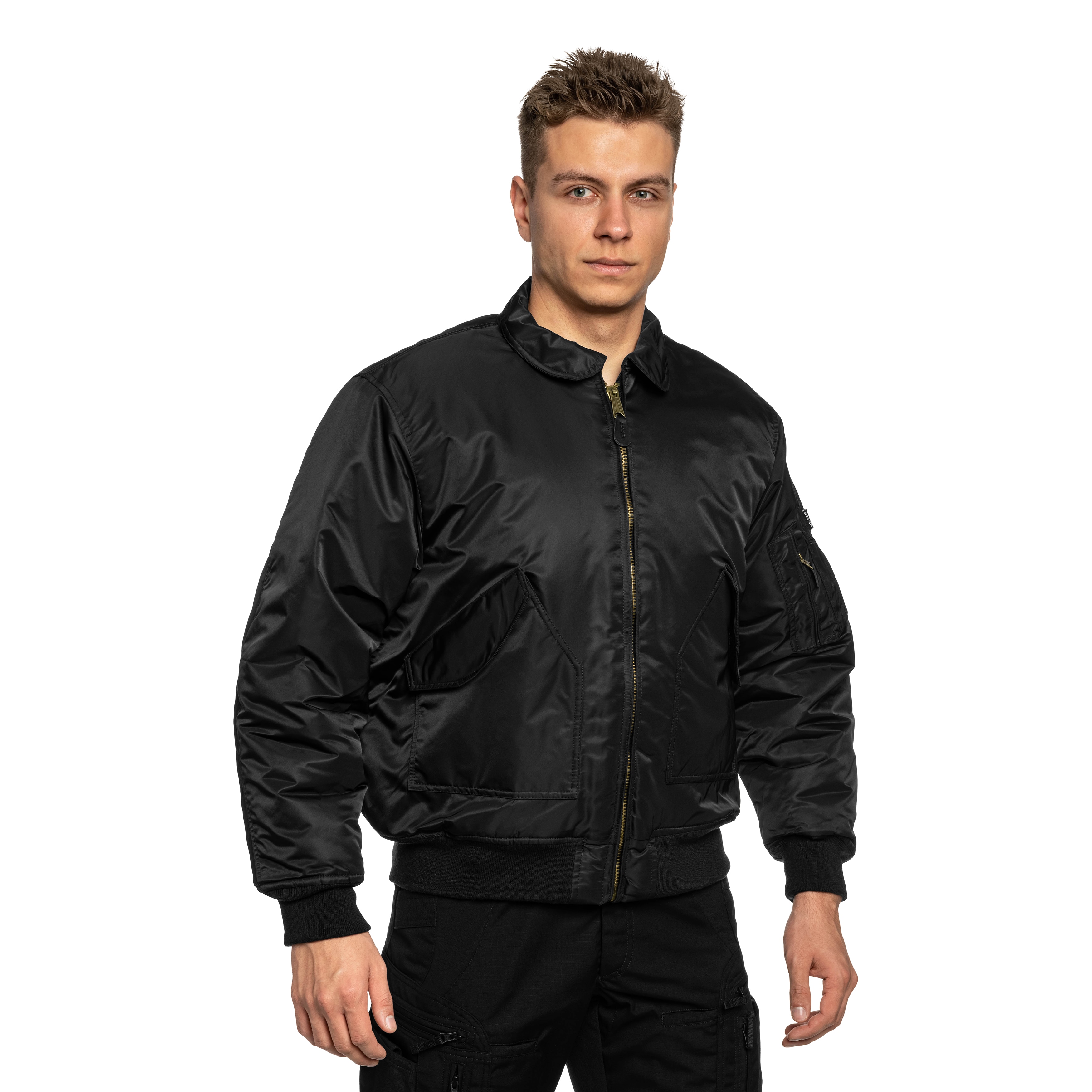 Mil-Tec US CWU Tactical Flyers Basic kabát - Black